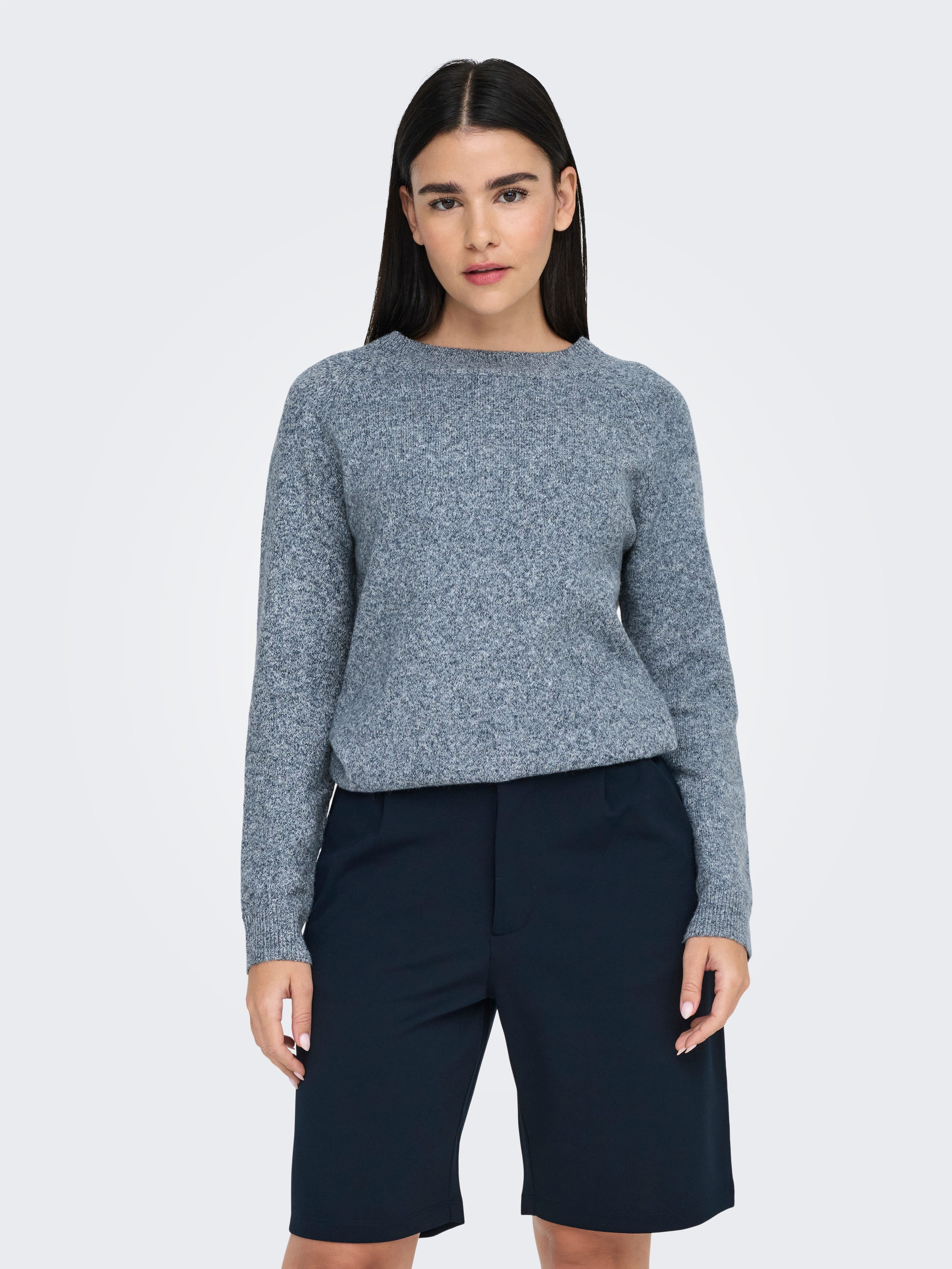 ONLY Rundhalspullover ONLRICA LIFE L/S PULLOVER günstig online kaufen