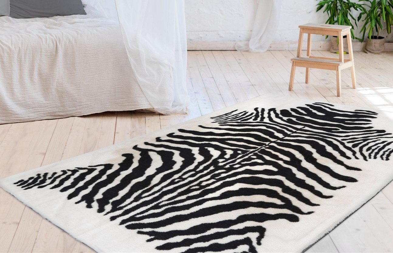 Arte Espina Teppich Rabbit Animal 400, rechteckig, Höhe: 30 mm, Kuscheliger Hochflorteppich, per Hand getuftet, mit Baumwollrücken