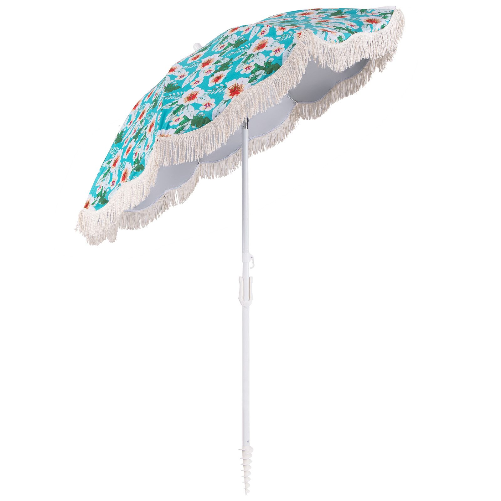 COSTWAY Sonnenschirm, Gartenschirm UPF 50+, 30° günstig online kaufen