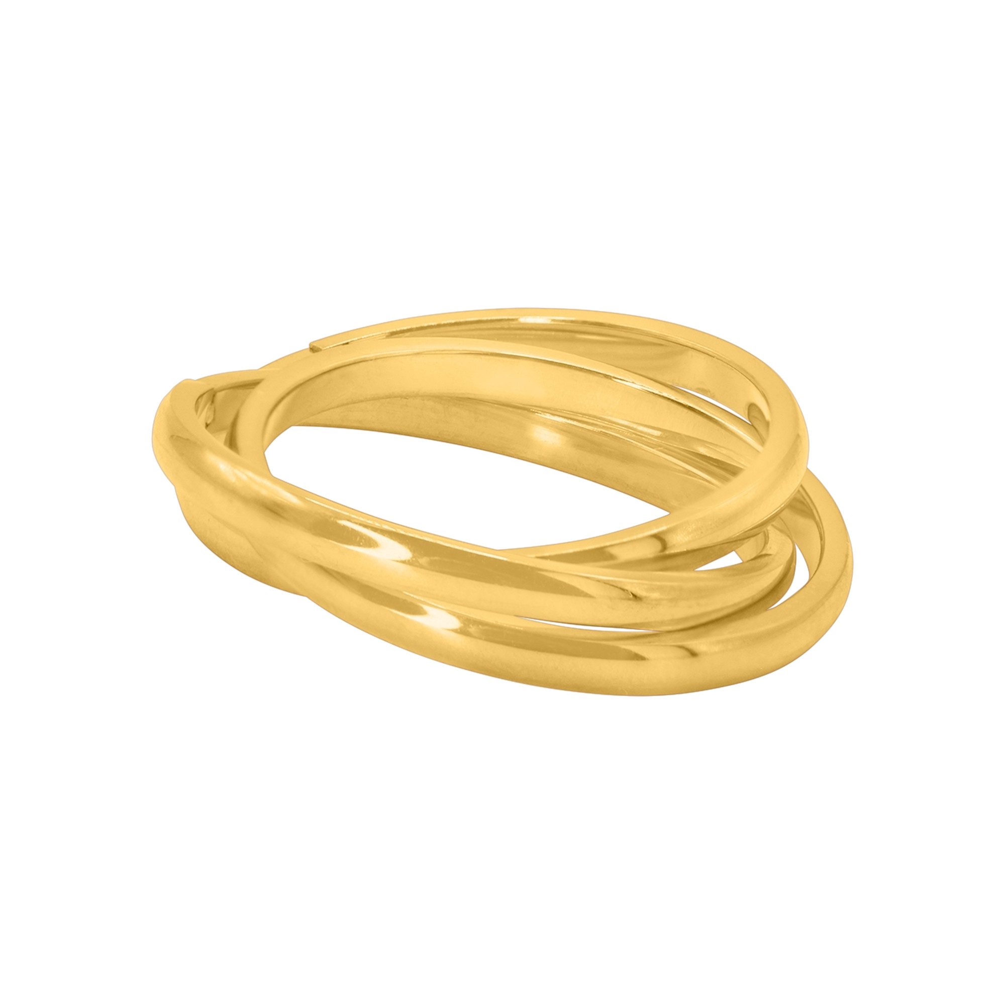 Heideman Fingerring Jovin goldfarben (Ring, 1-tlg., inkl. Geschenkverpackung), Damenring