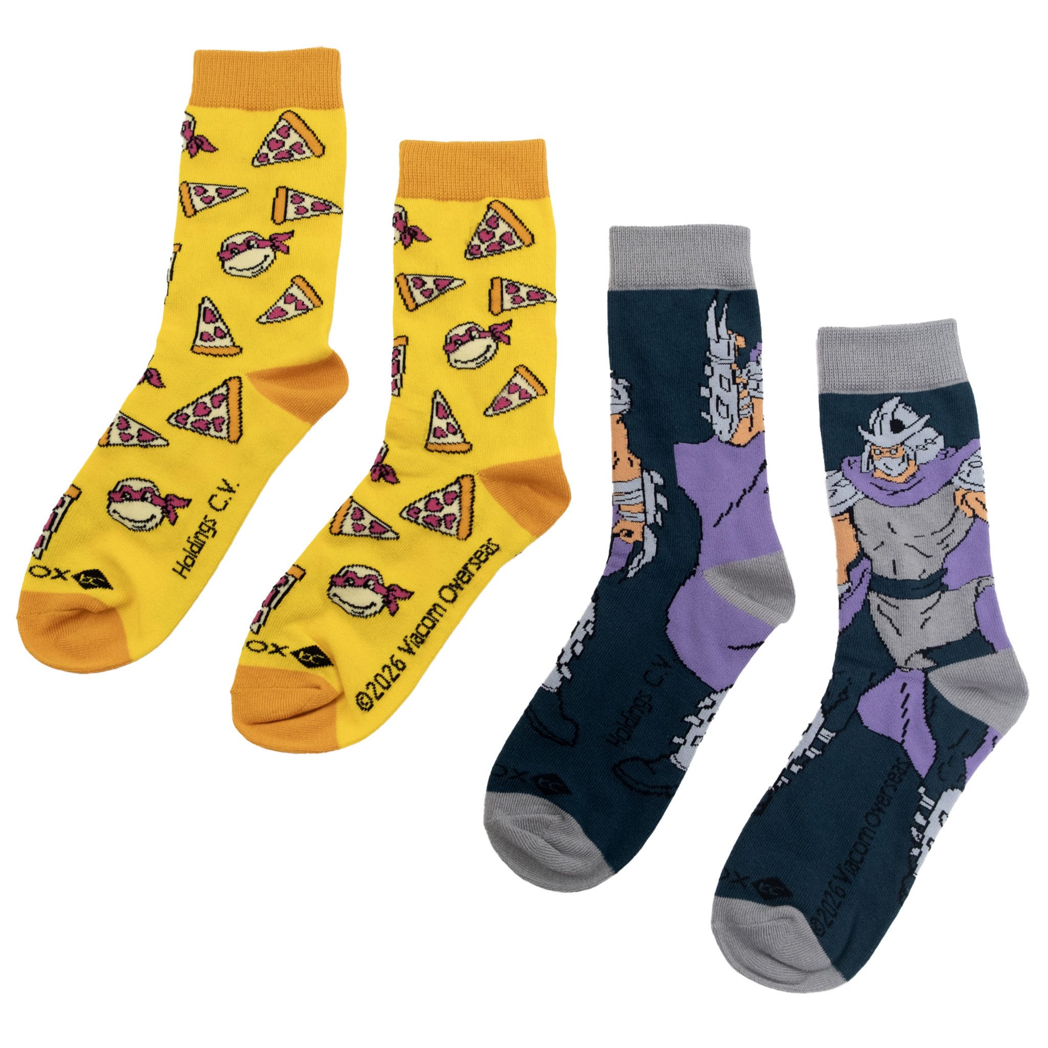 Bavarian Caps Sportsocken Bavarian Caps/Heronox Sockenbox "Turtles: Pizzaliebe" - bunt (Sportsocken, Sportsocken)