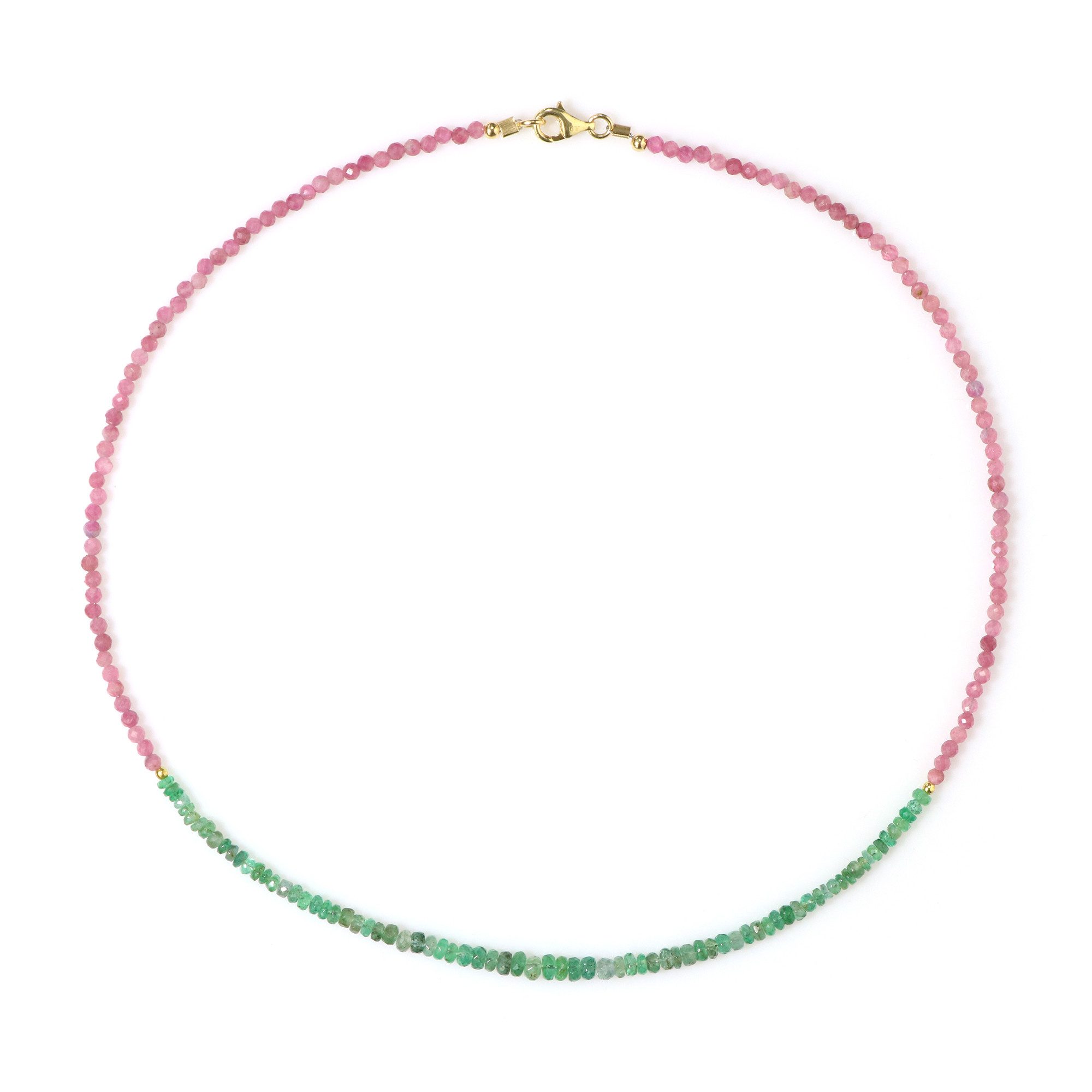 Cavill Silberkette Cavill Sterling Silber 925 Kette, 28,55 ct Rosa Turmalin günstig online kaufen