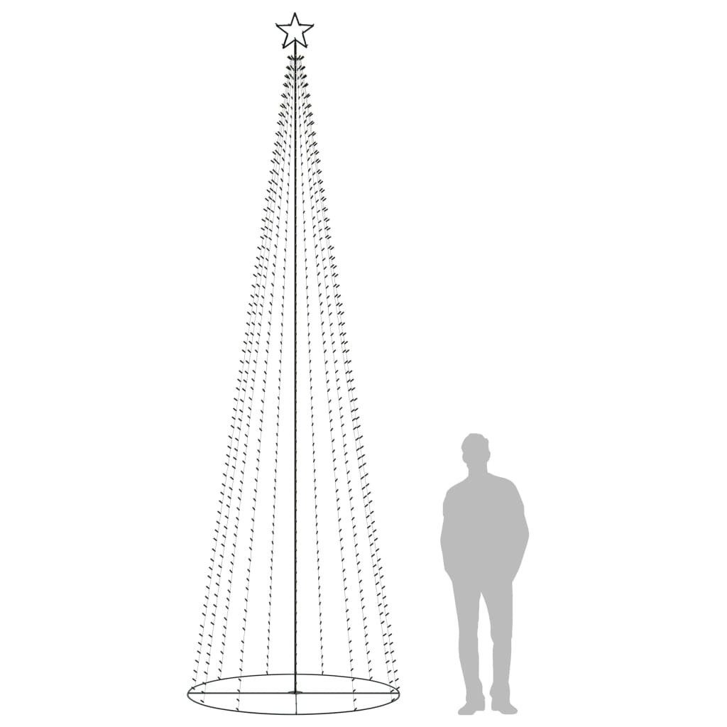 DOTMALL Christbaumschmuck funkelnd LEDs mit Weihnachtsbaum Sternspitze mit 752 Warmweiß Lichterbaum