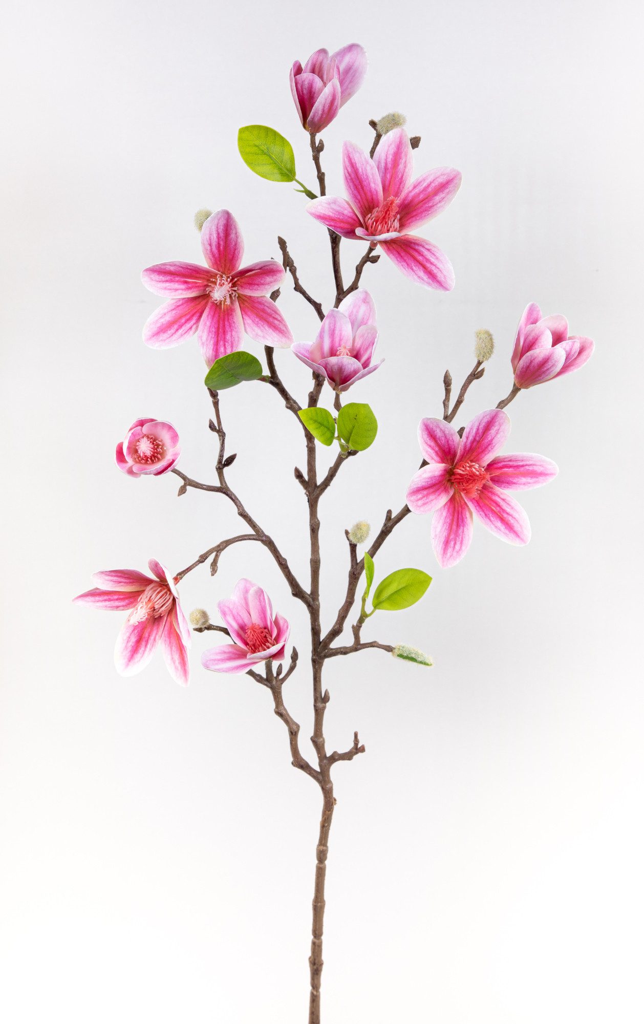 Kunstblume Magnolienzweig 82cm weiß GA künstliche Blumen