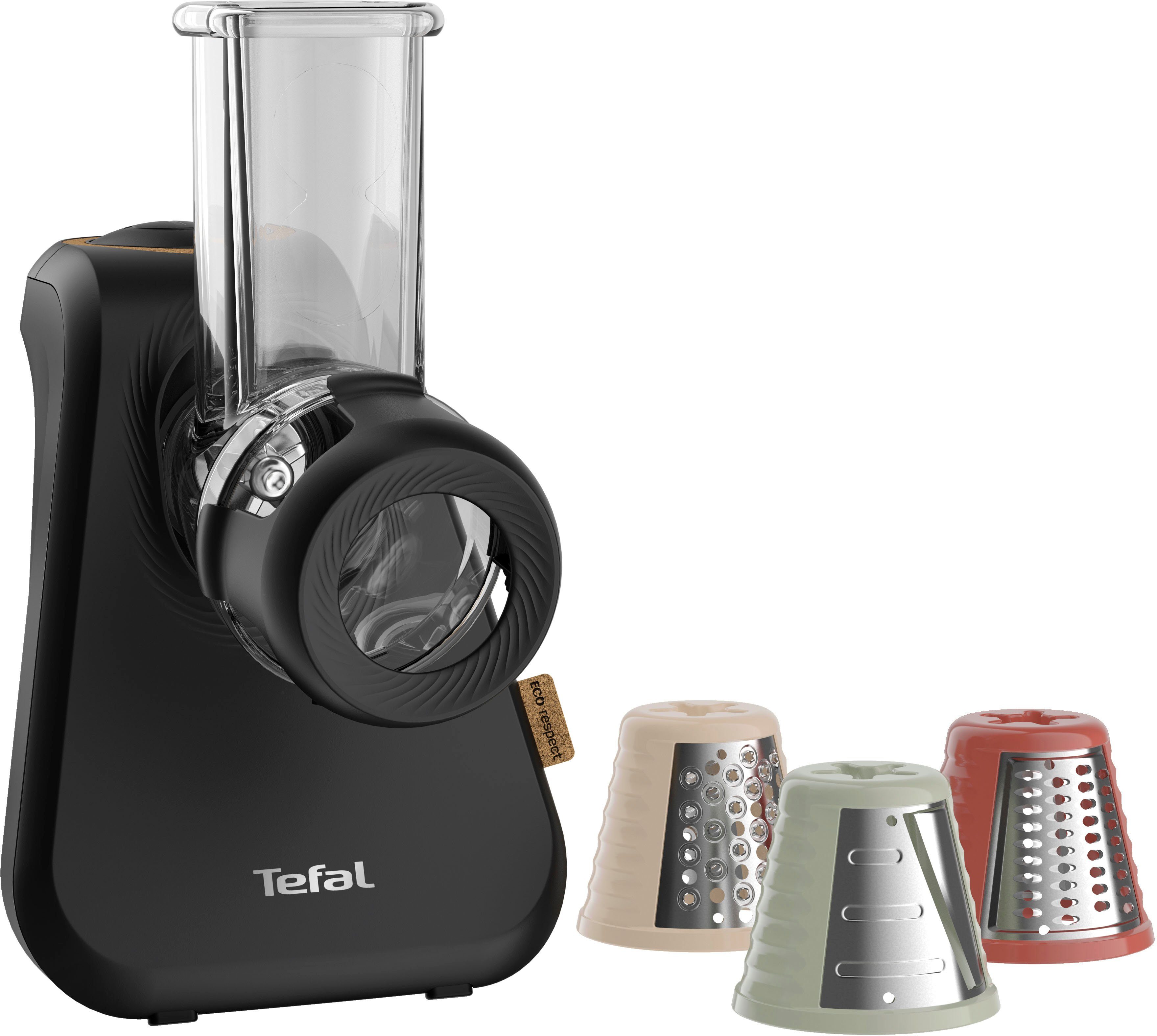 Tefal Zerkleinerer Eco Respect, 200 W, Eco-Design, farblich codiertes Kegelsystem, platzsparend, MB77EN