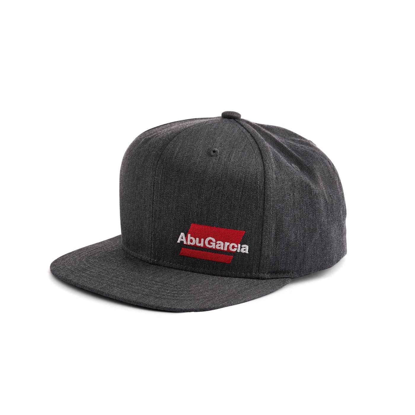 Abu Garcia Snapback Cap Abu Garcia Abu Garcia Flat Brim Cap Heather Grey - Angelcap
