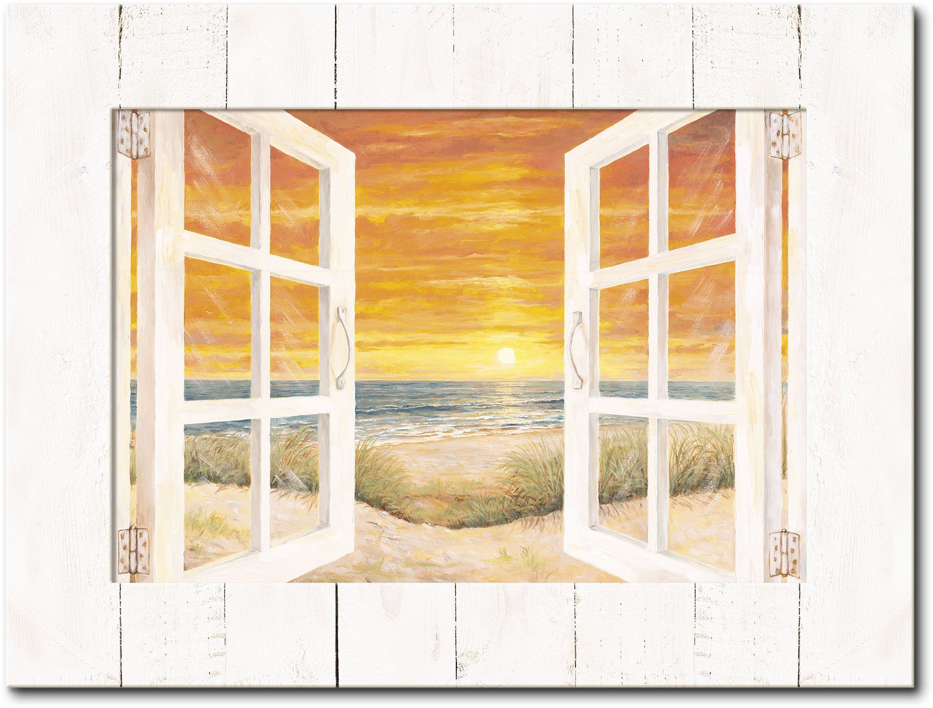 Artland Wandbild »Fenster zum Meer«, Fensterblick (1 Stück)-Otto