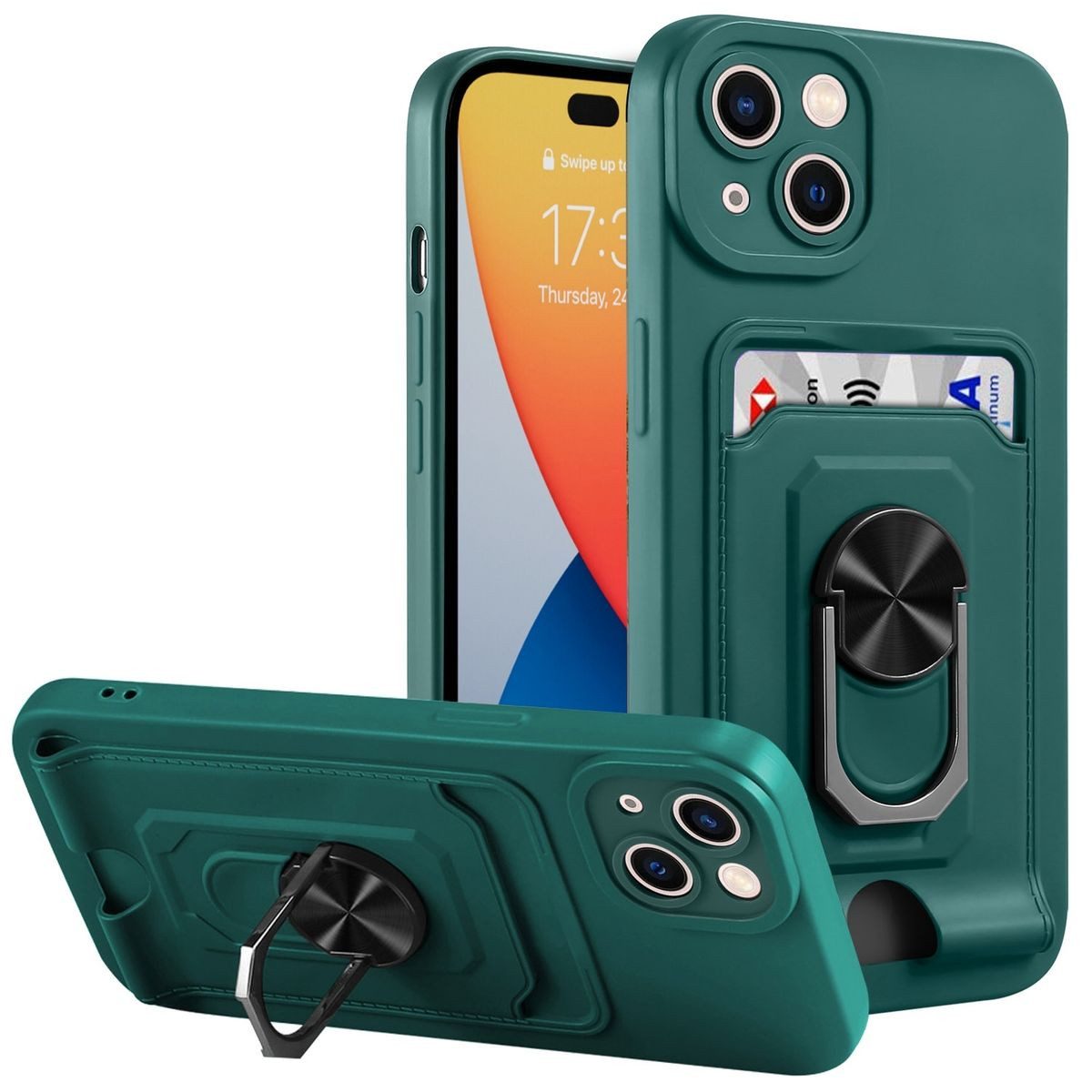 König Design Handyhülle Apple iPhone 14 Pro, Schutzhülle Case Cover Backcover Etuis Bumper