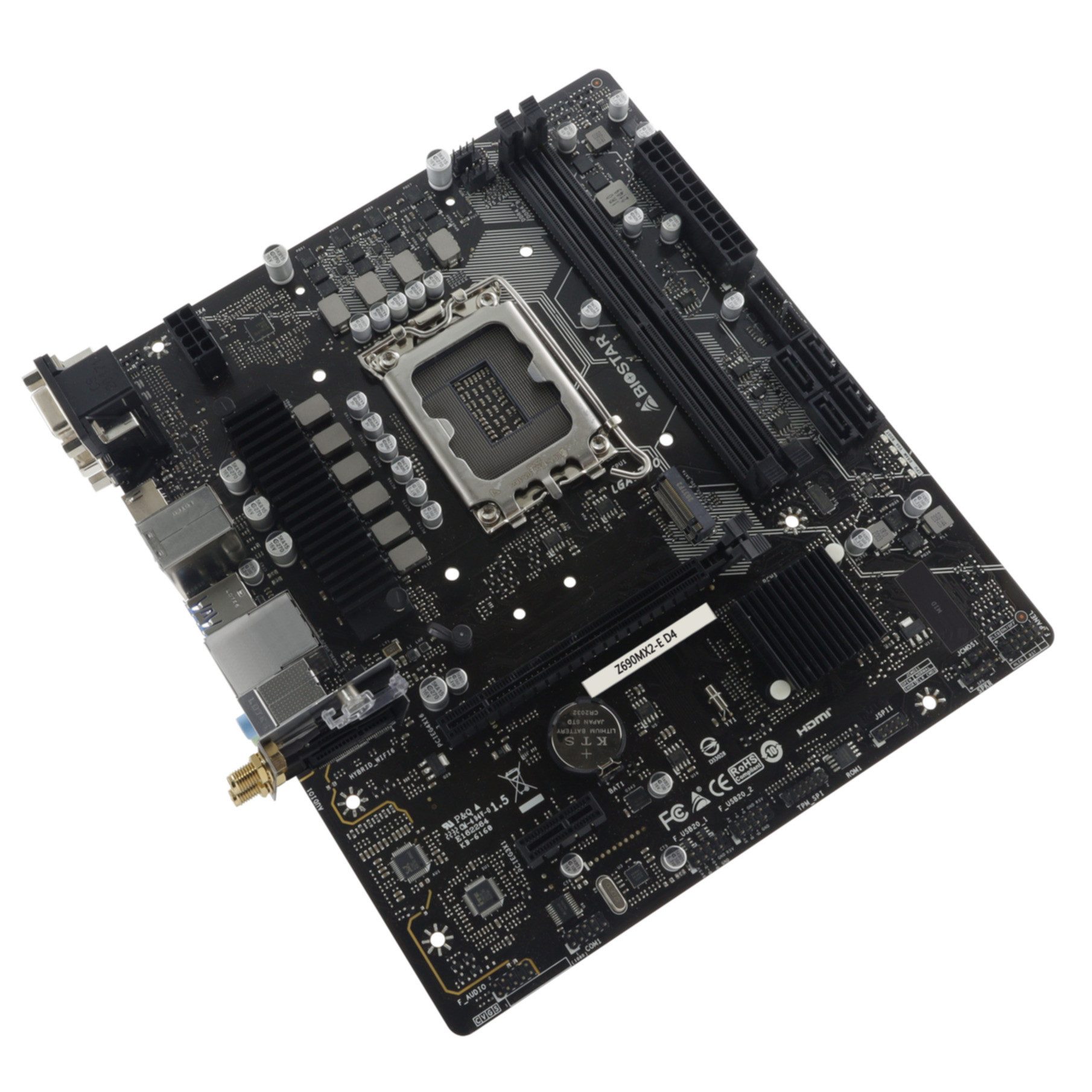 Biostar Z690MX2-E D4 Mainboard