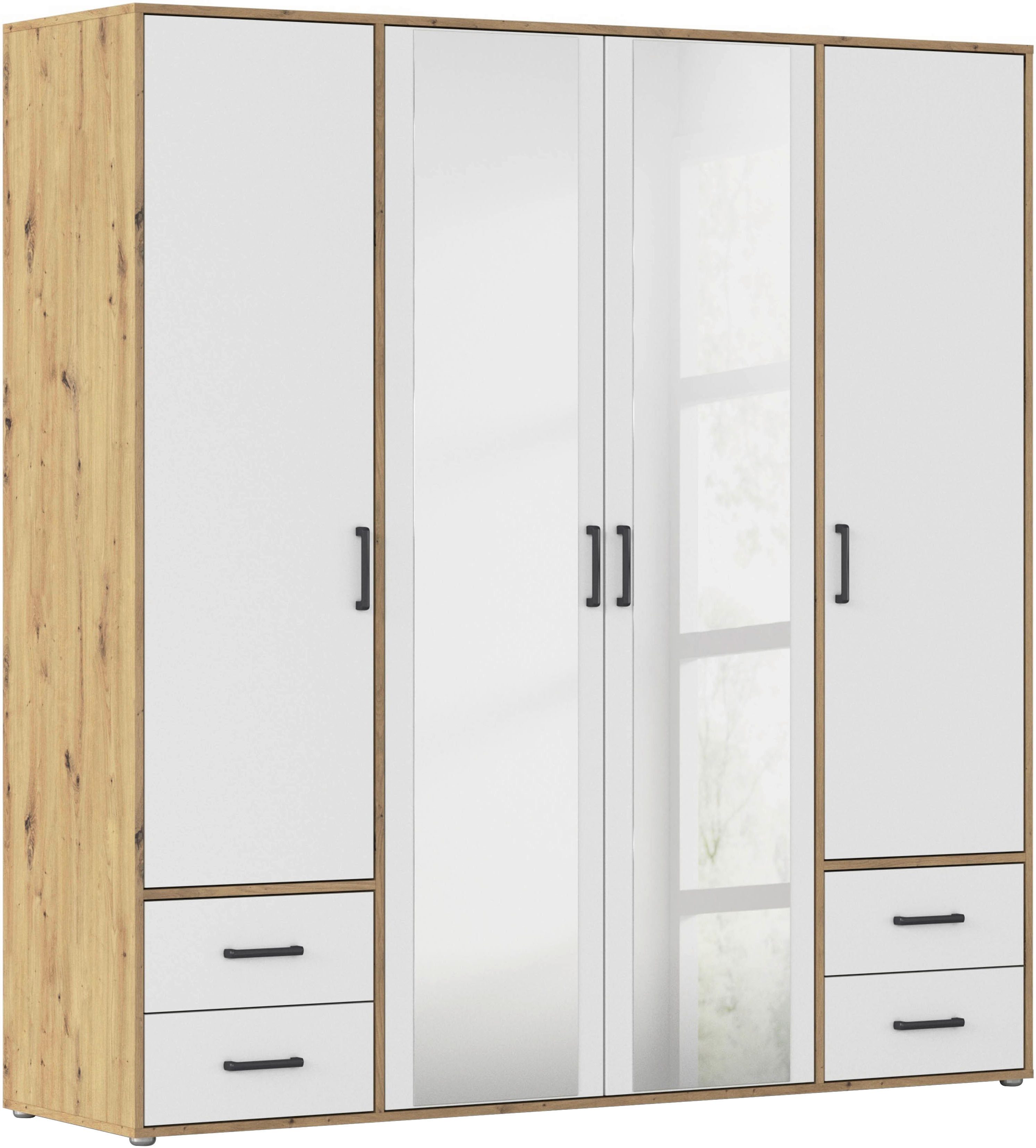rauch Drehtürenschrank "Kleiderschrank Schrank Garderobe Wäscheschrank VOYA günstig online kaufen