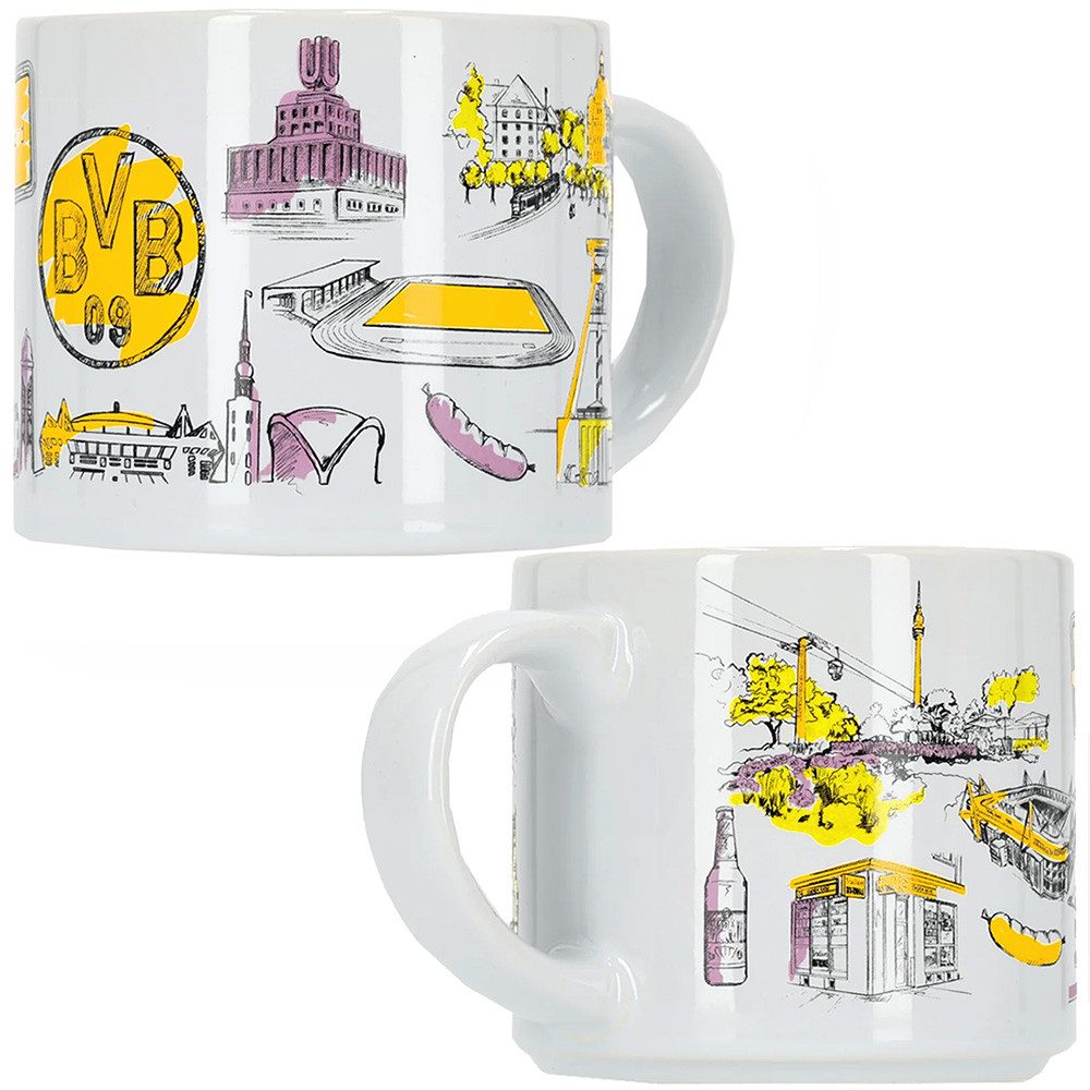 BVB MERCHANDISING Tasse BVB Tasse Dortmund Panorama