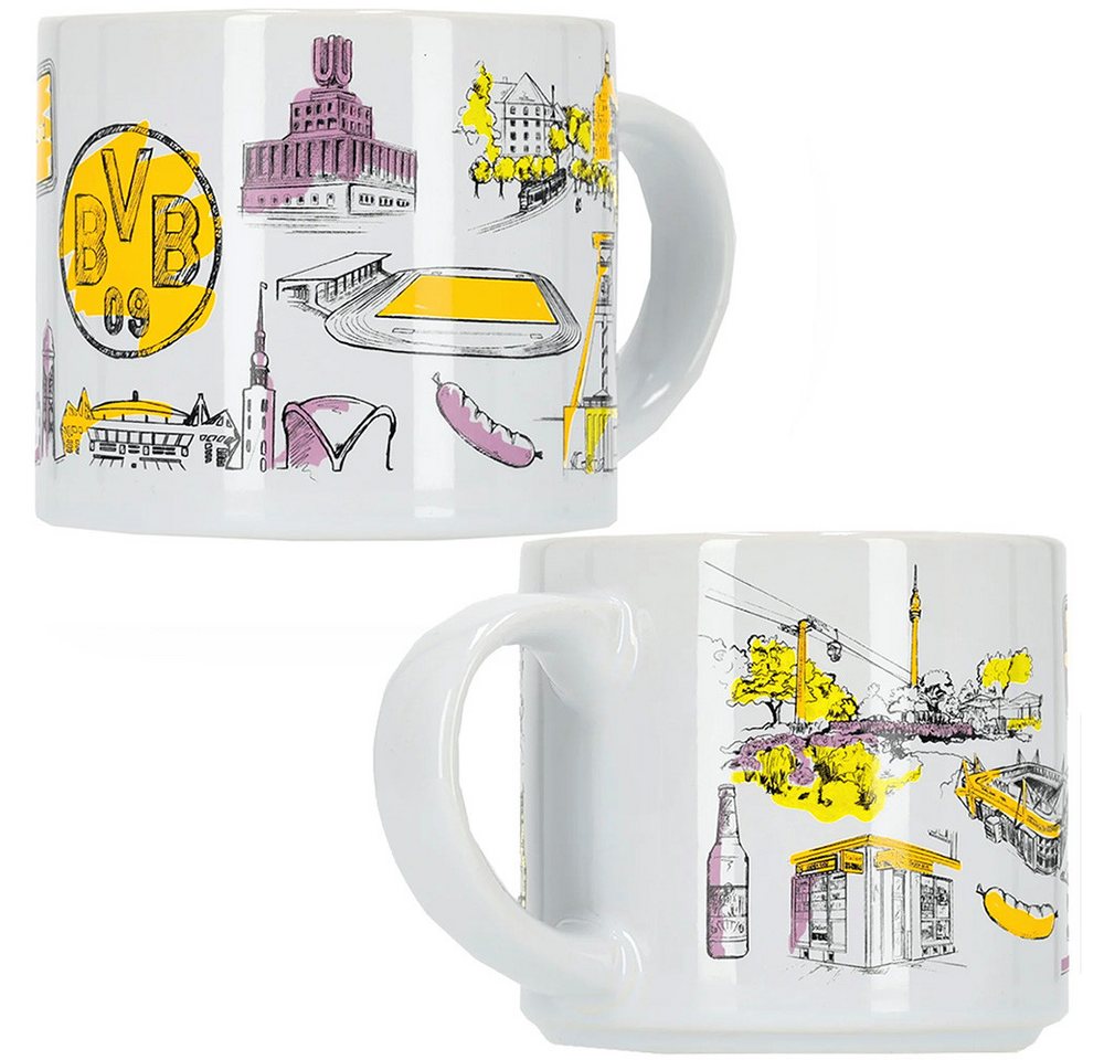 BVB MERCHANDISING Tasse BVB Tasse Dortmund Panorama