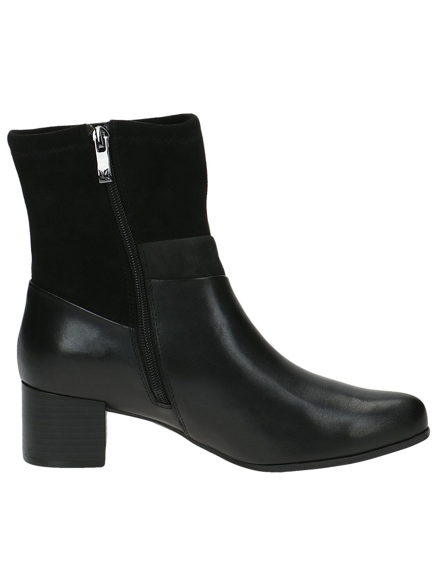 Caprice CAP Climo FB, G-Weite, Stretch mit Blockabsatz Stiefelette CAP Climo FB