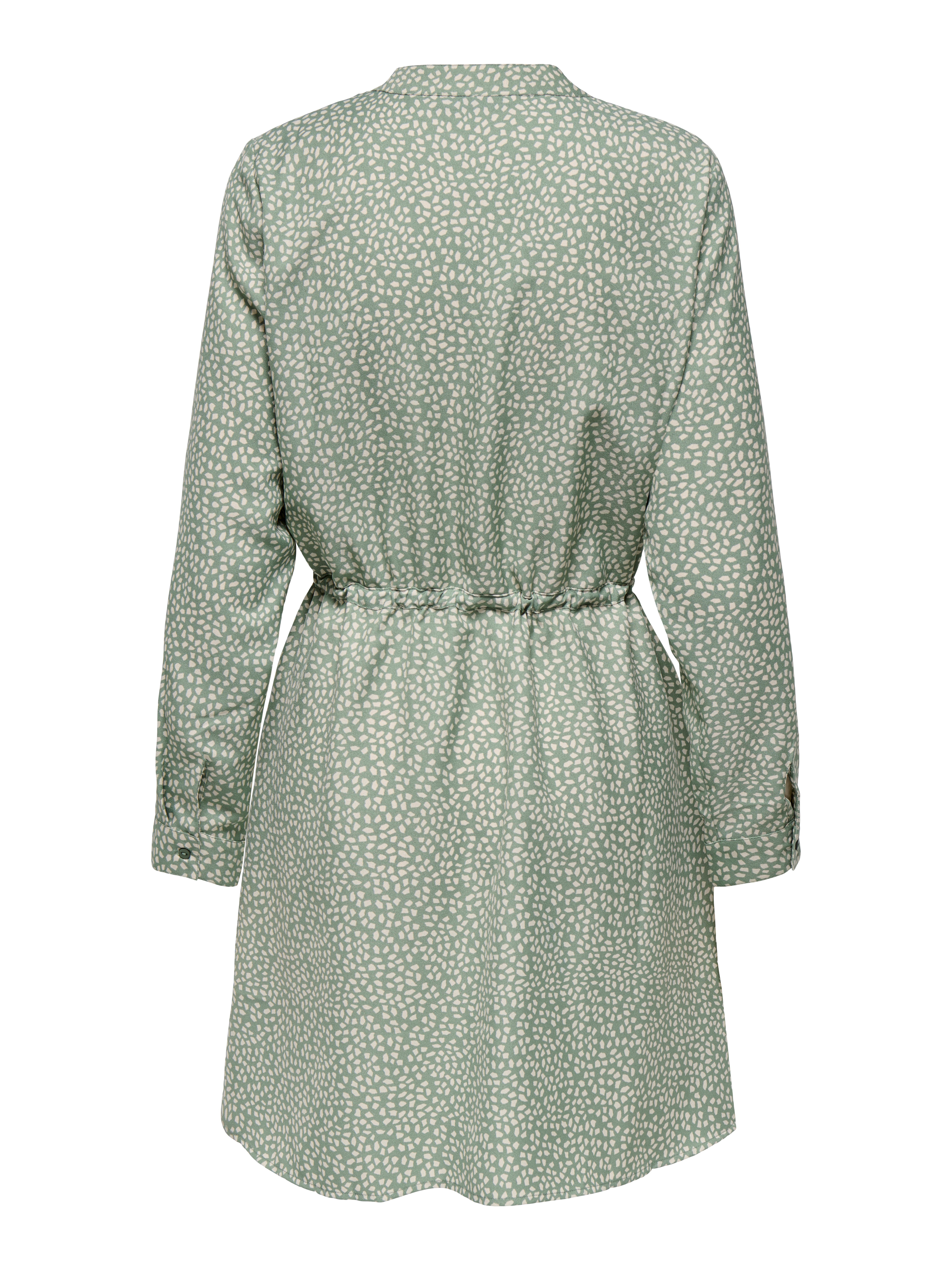 ONLY Druckkleid ONLCORY LIFE L/S V-NECK TUNIC WVN NOOS Sommerkleid mit Taillengürtel