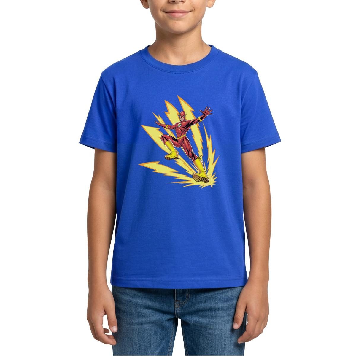 T-Shirt DC Comics Justice League The Flash Blitze Teenager T-Shirt