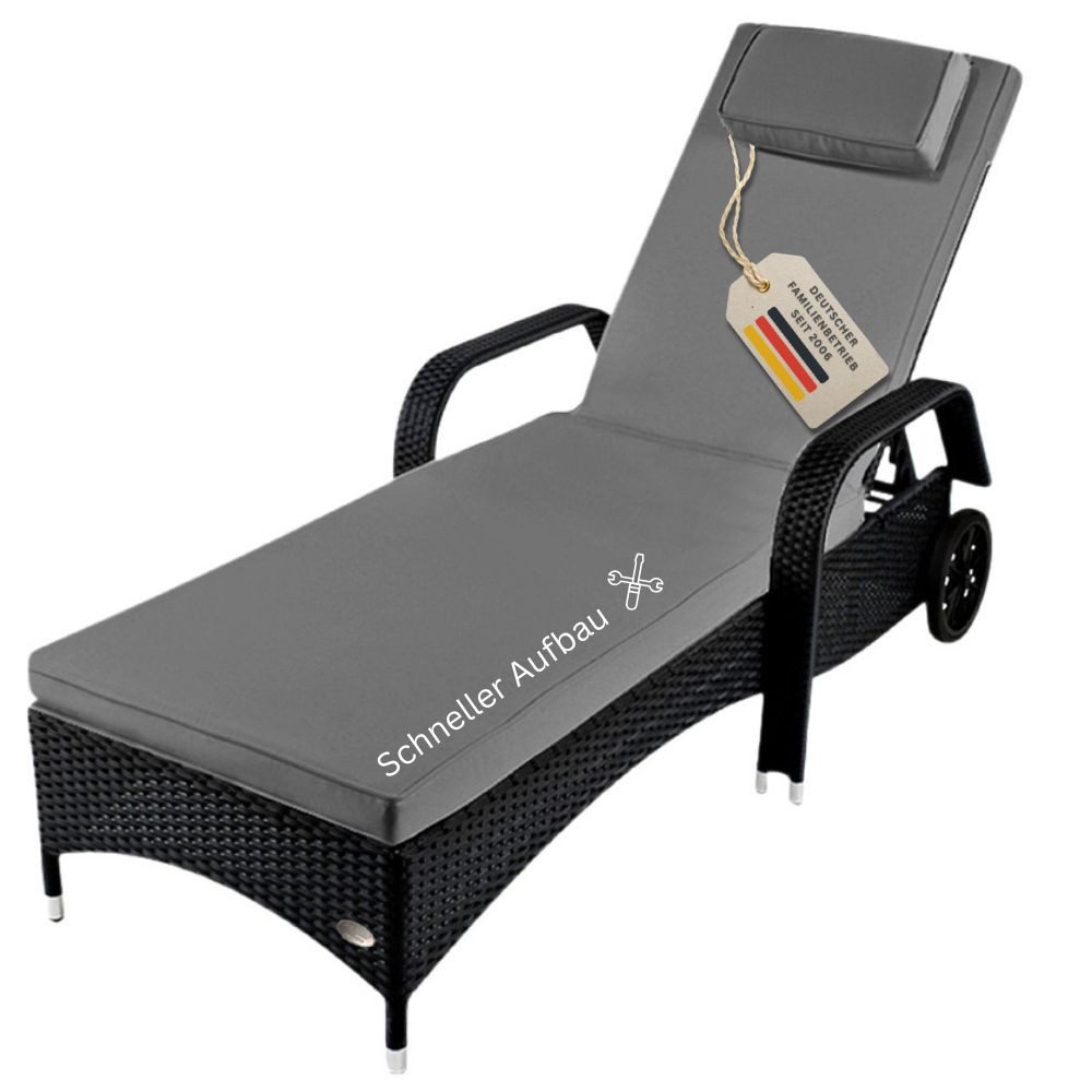 RS Trade Gartenliege Sonnenliege Toscana