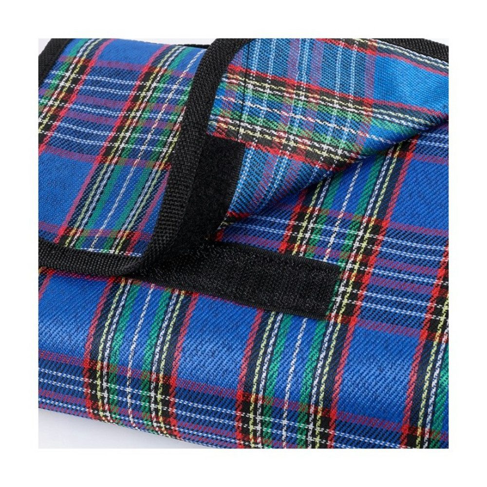 Picknickdecke Picknick Decke Stranddecke 145x175 cm gefaltet mit Tragegriff 20x24 cm, WS-Trend