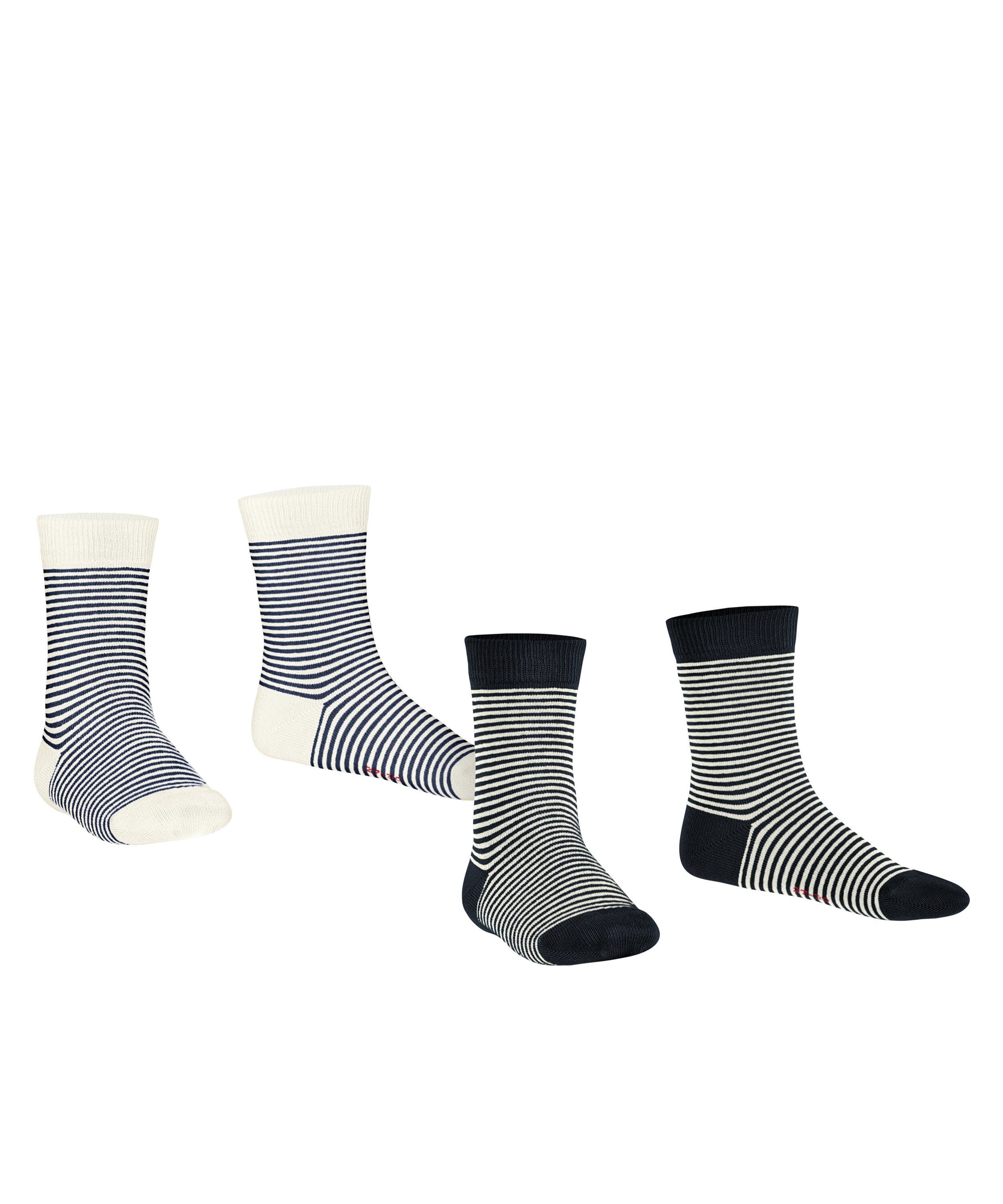 (0020) sortiment 2-Pack (2-Paar) Stripe Fine Socken Esprit