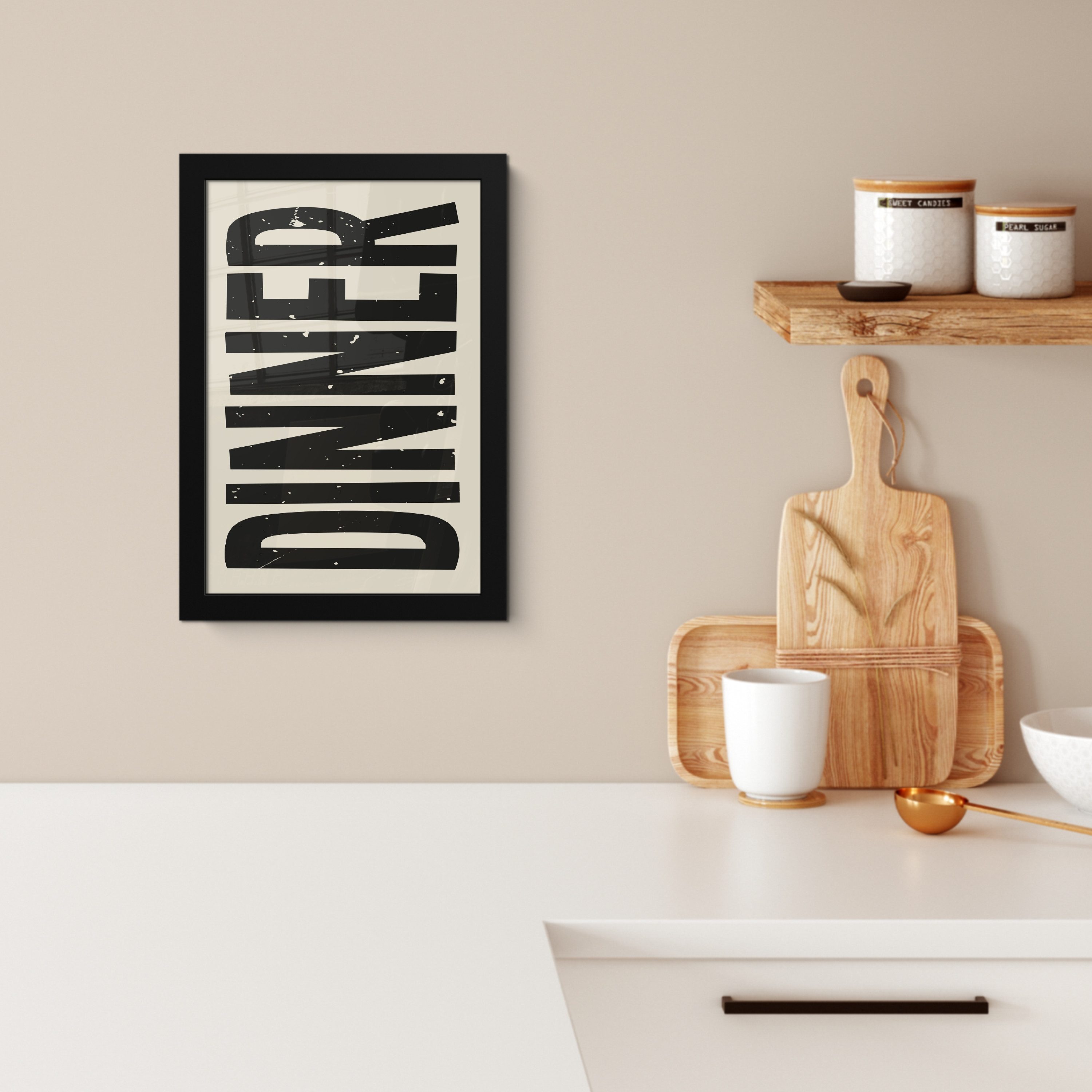 MuchoWow Poster Lebensmittel - Weinlese - günstig online kaufen