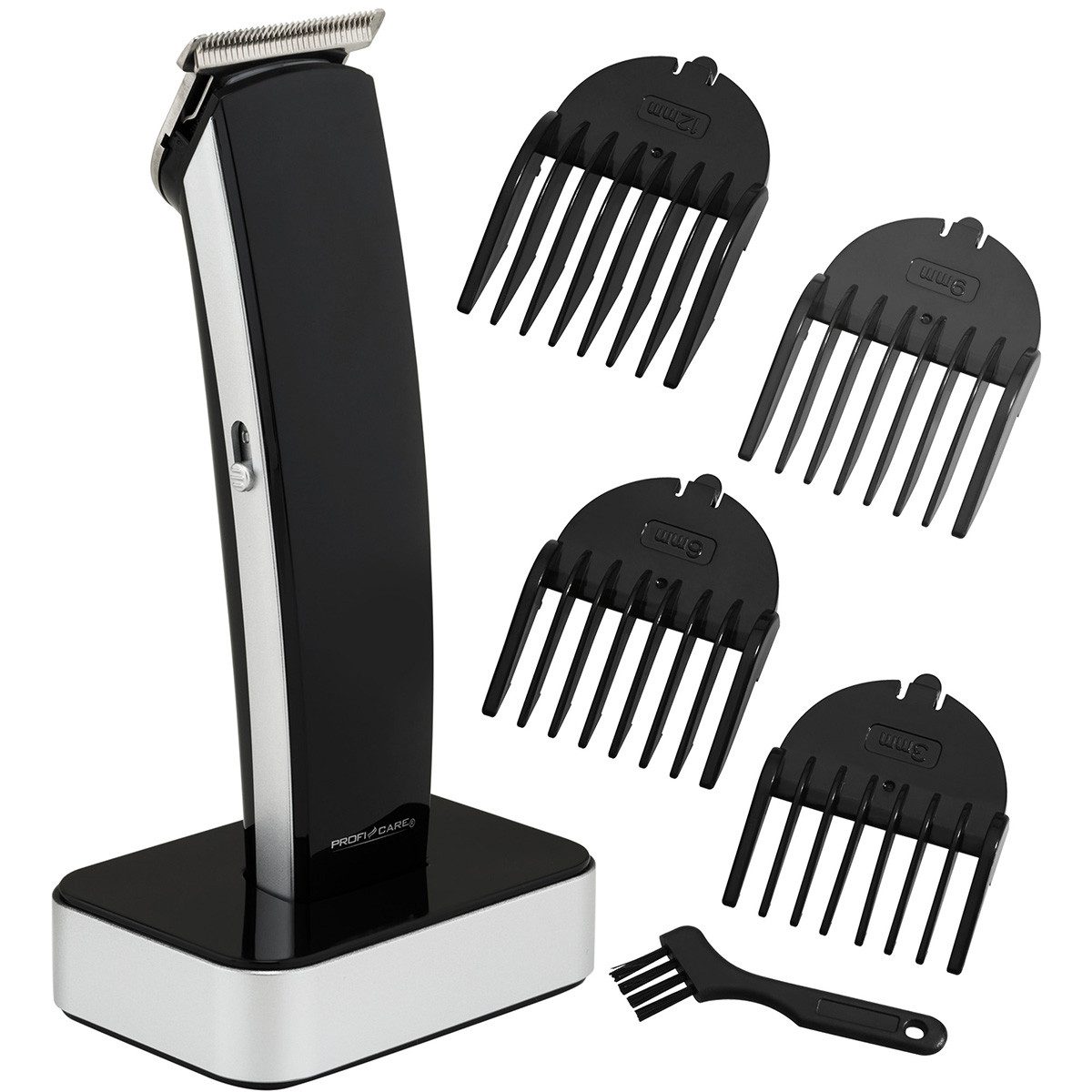 ProfiCare Haar- und Bartschneider PC-HSM/R 3051, Haarschneidemaschine 0, 3, 6, 9, 12mm Länge