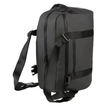 Tucano Laptoptasche Tucano GOMMO Weekender Bag mit Rucksackfunktion in Schwarz