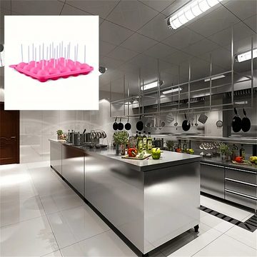 RefinedFlare Eiswürfelform Lutscherform, 3D Silikonform, wiederverwendbare Cake-Pop-Form, (1-tlg), 20-Fach Süßigkeitenform