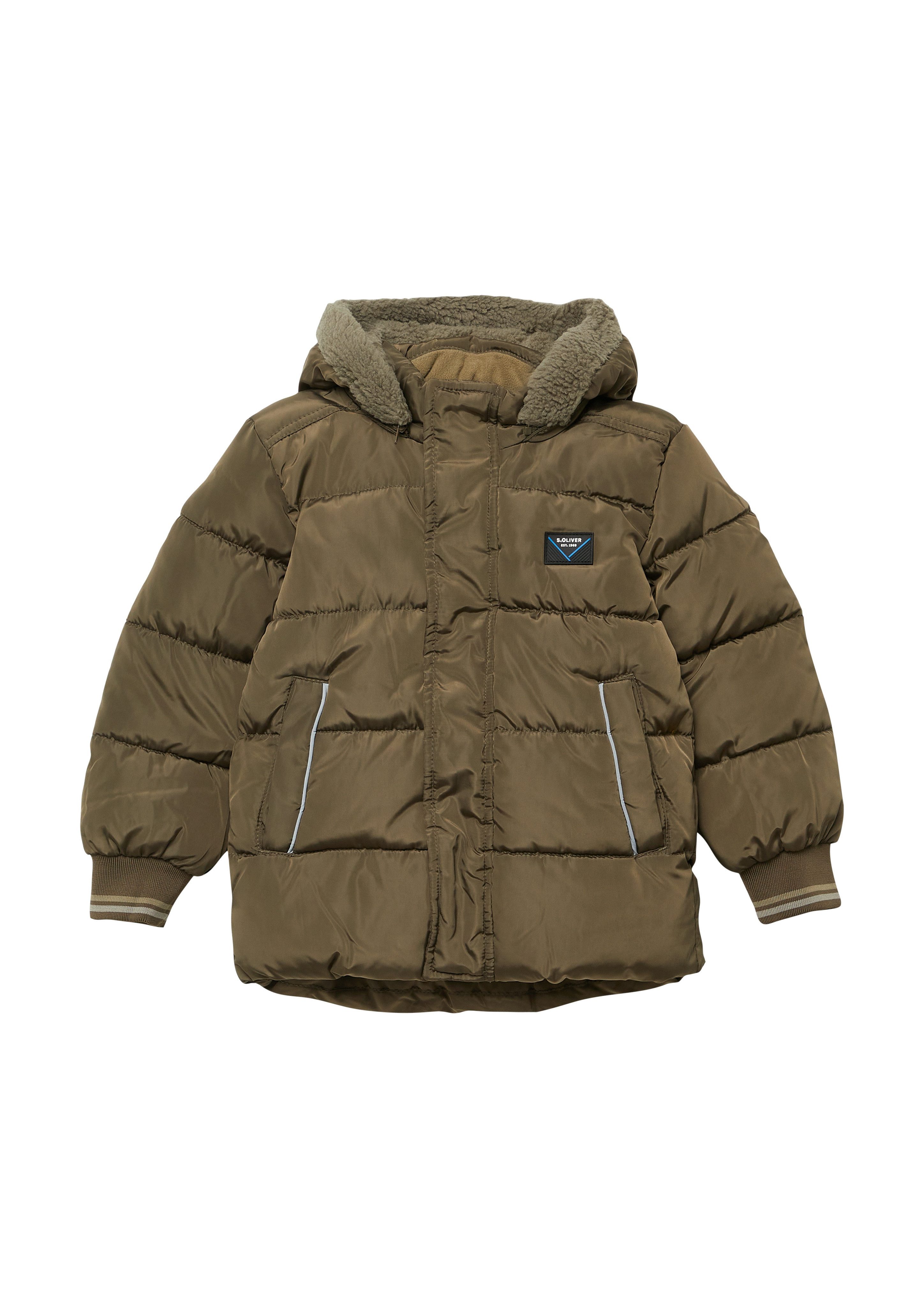 s.Oliver Junior Steppjacke mit abnehmbarer Kapuze