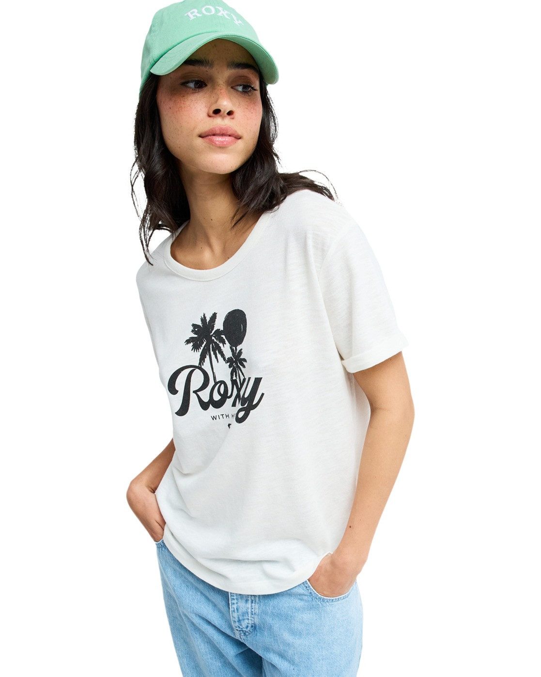 Roxy T-Shirt Oceanwave Regular Slub