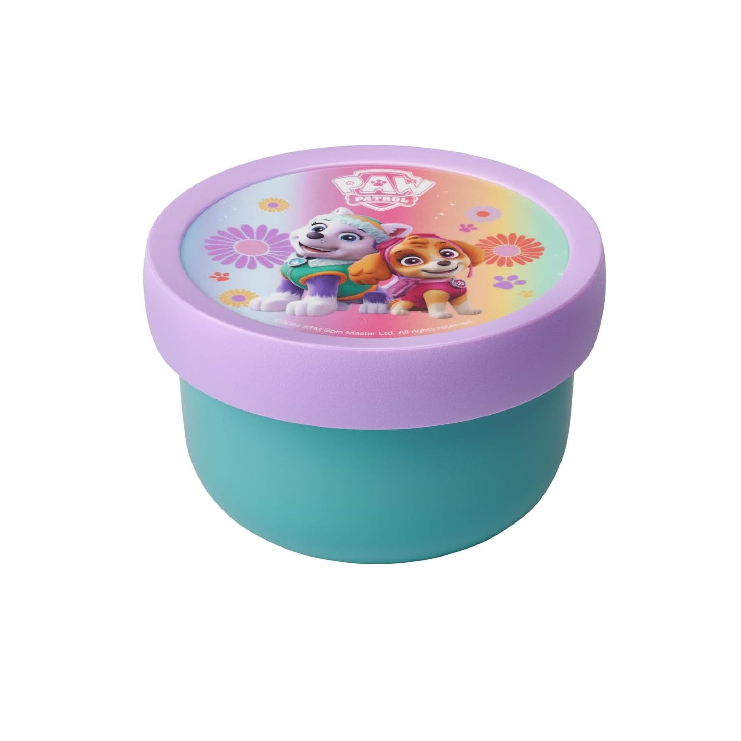 Mepal Lunchbox Obstbox Campus für Kinder, 300 ml, spülmaschinen- & mikrowellenfest, BPA-frei, Paw Patrol Girls Design