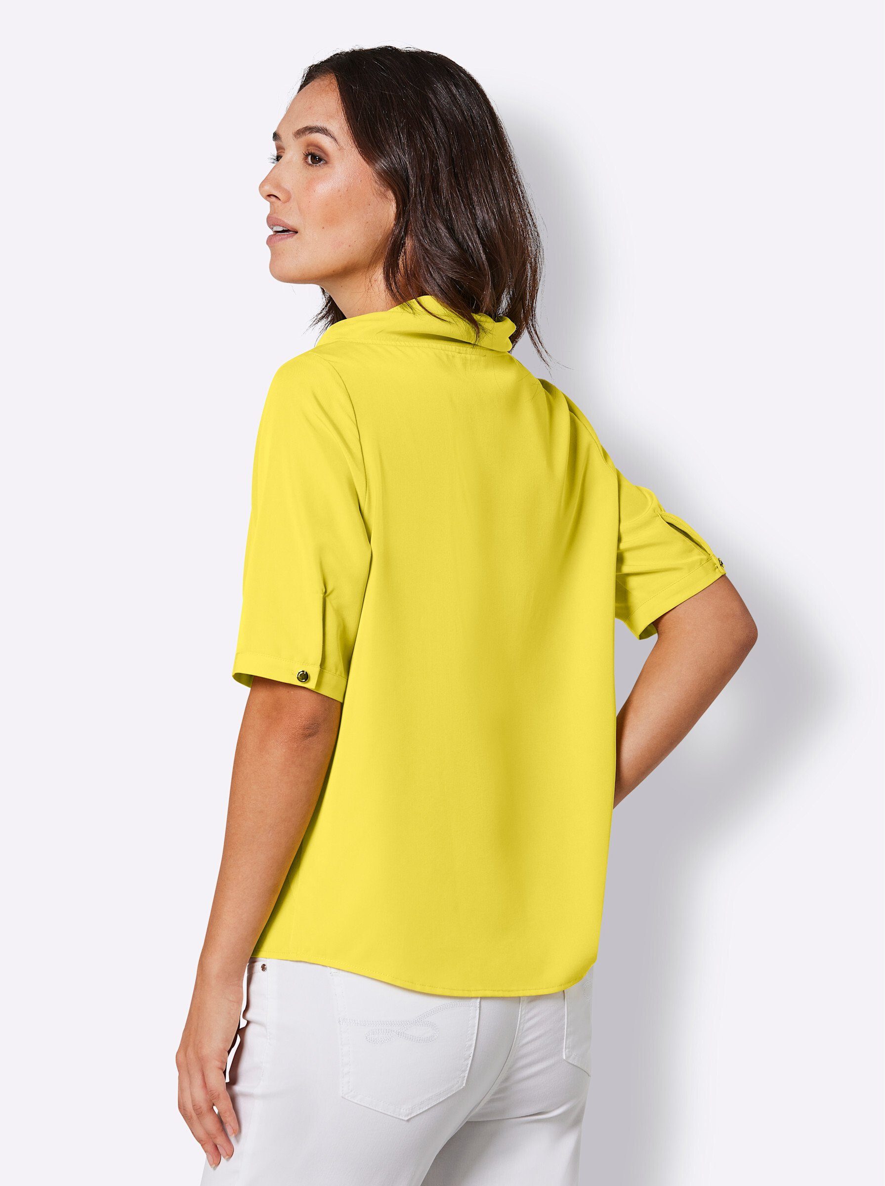 creation L Klassische Bluse Kurzarmbluse günstig online kaufen