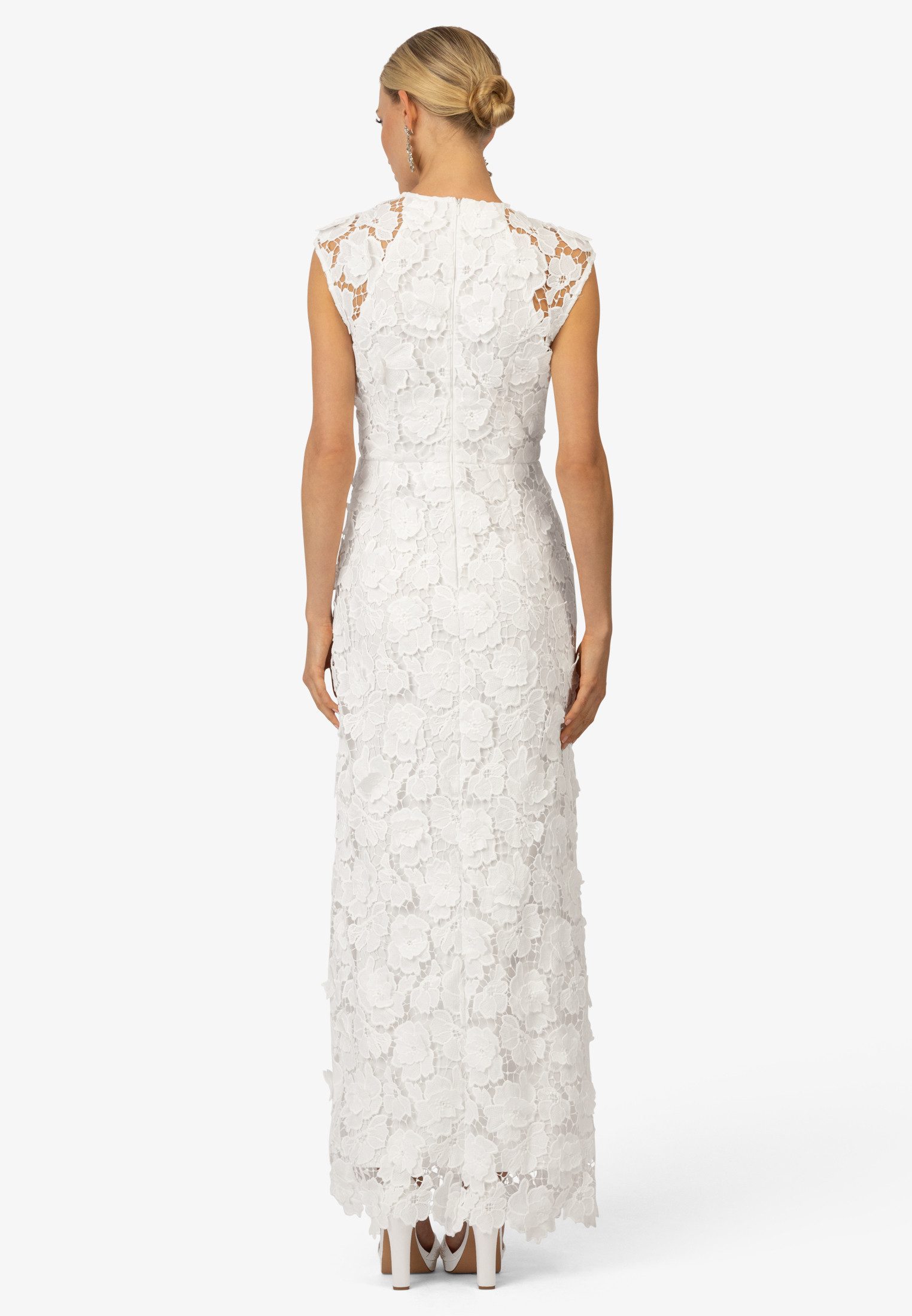 Kraimod Abendkleid mit floraler 3D-Spitze