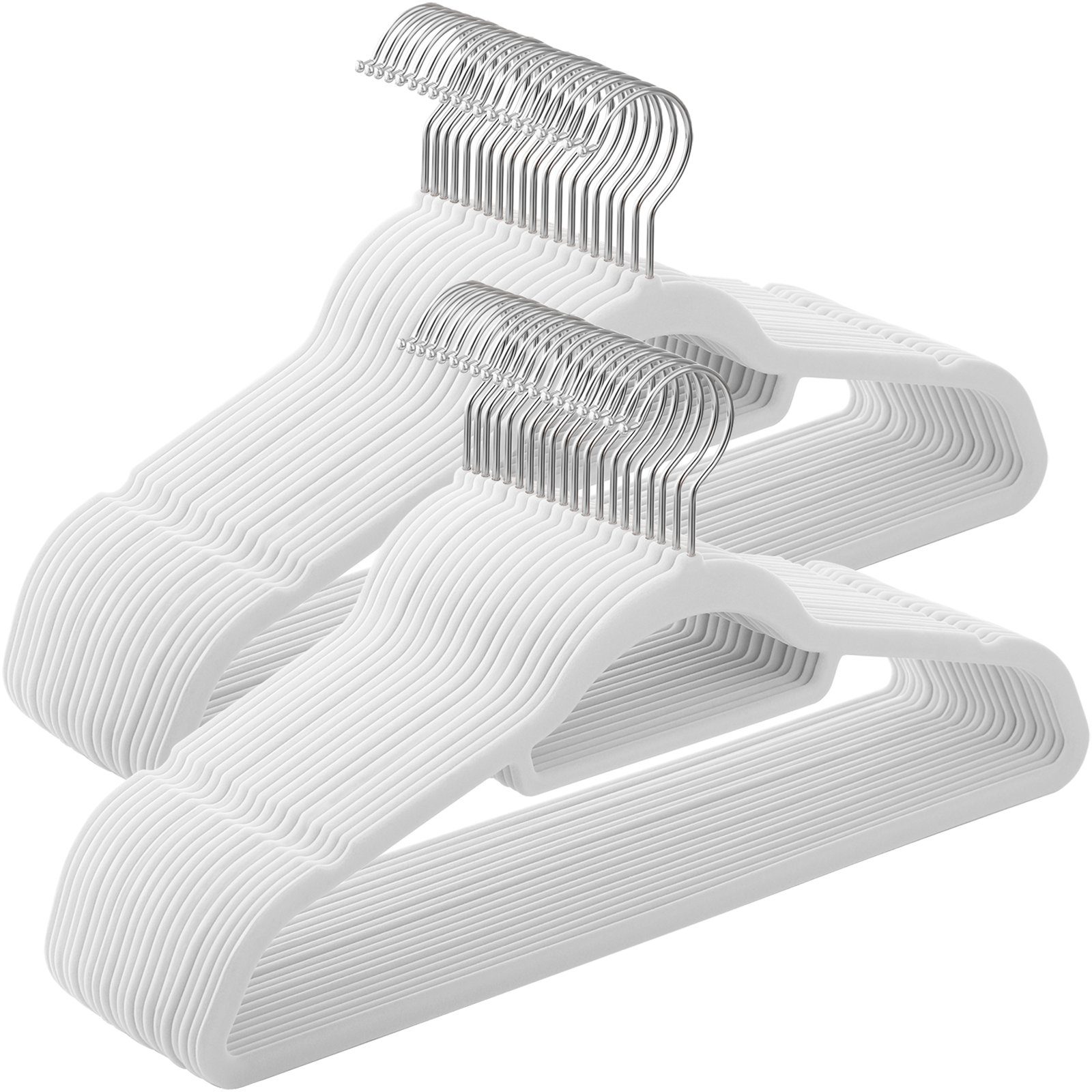 SONGMICS Kleiderbügel Bügel, (50-tlg), Samt Bügel, günstig online kaufen