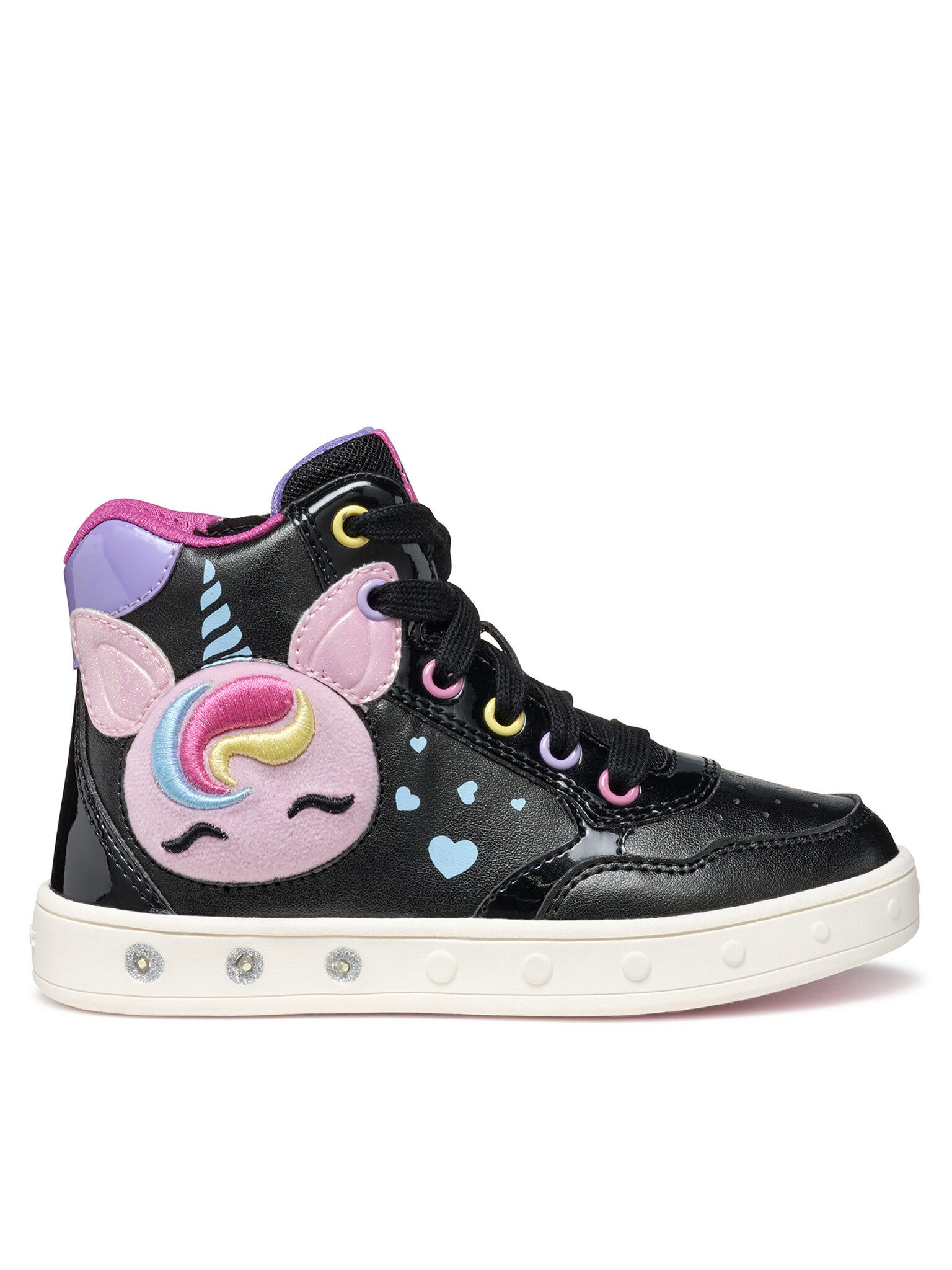 Geox Mädchen Sneakers GEOX-J SKYLIN GIRL J568WD 0NFKN C9240 M mehrfarb Sneaker