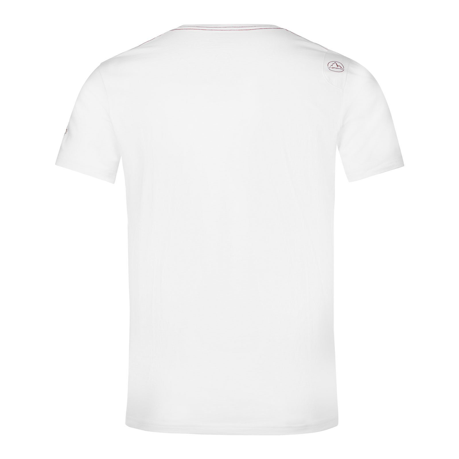 Baumwolle sangria aus T-Shirt Van white Sportiva La organischer / 000320 100% M
