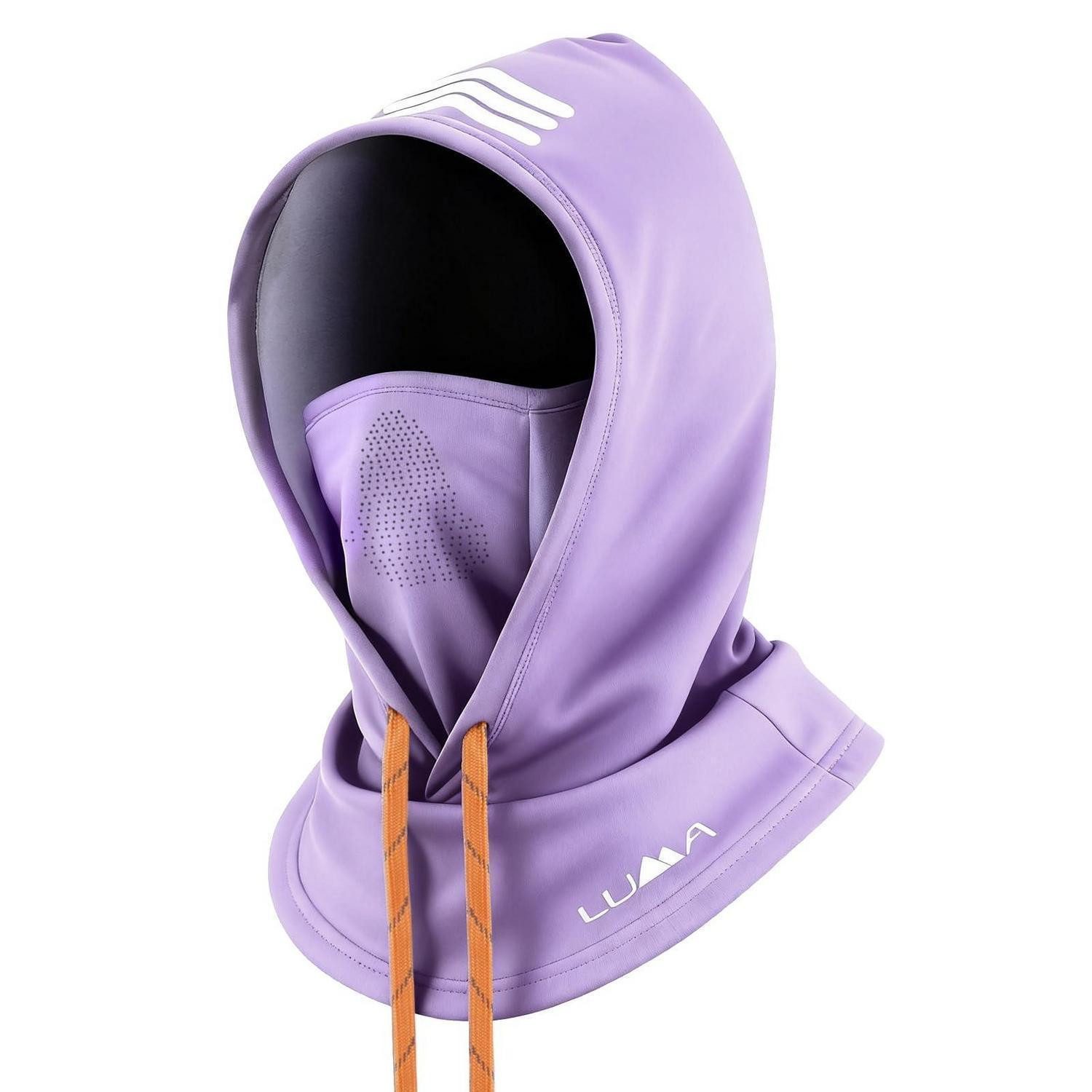 LuxusKollektion Sturmhaube Sturmhaube Skimaske Balaclava Fleece Herren Damen Violett
