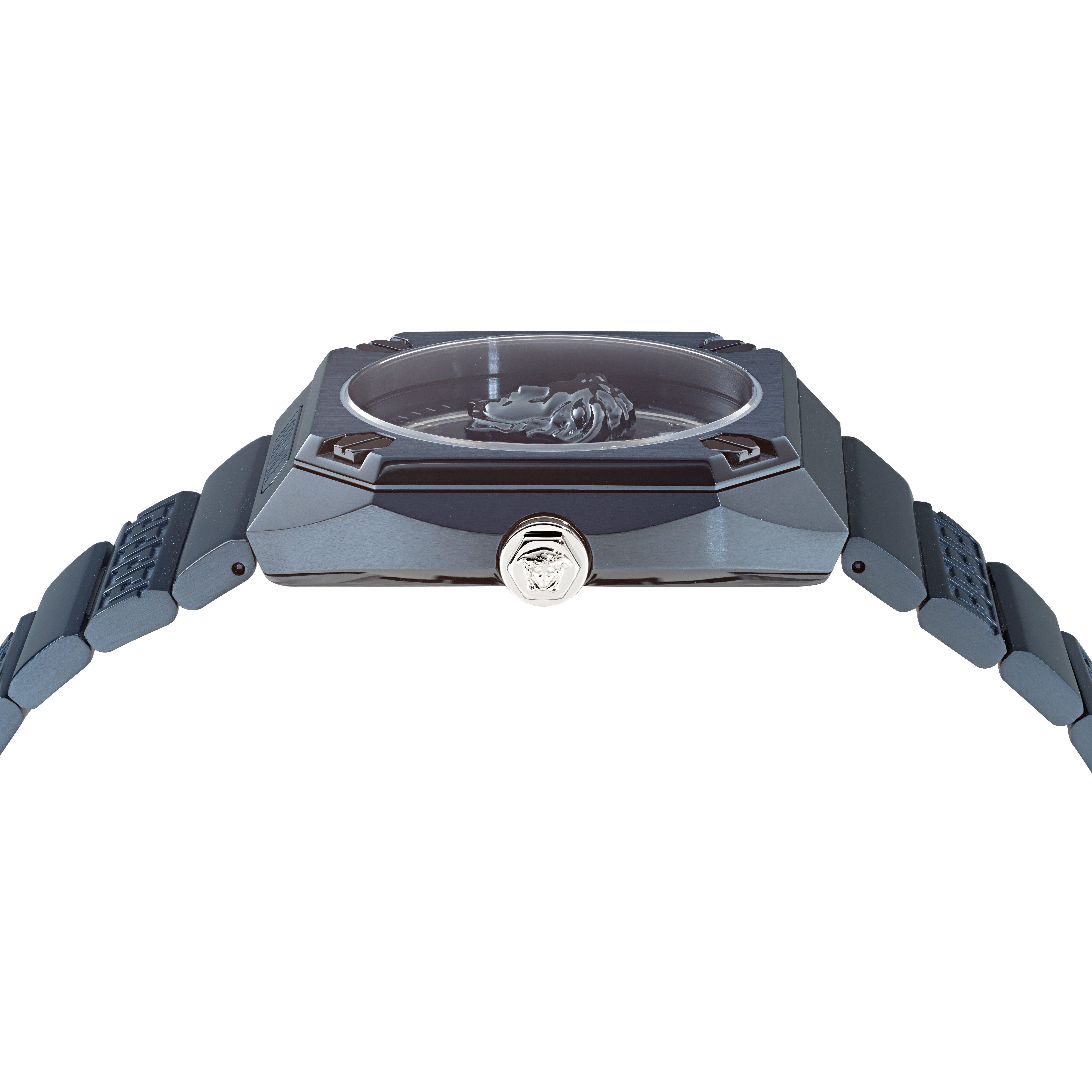 Versace Quarzuhr MEDUSA ANTARES VE5P00126, Armbanduhr, Herrenuhr, Swiss Made, Edelstahlarmband, analog