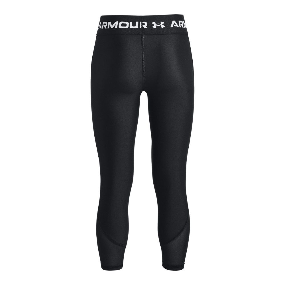 Under Armour® 7/8-Leggings HeatGear® für Kinder, mit Logodruck und Logoschriftzügen, sportlicher Stil