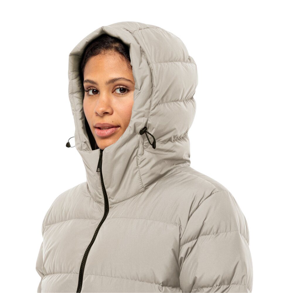 Jack Wolfskin Winterjacke Winter-Daunenmantel Frozen Palace Coat 2024 (winddicht)