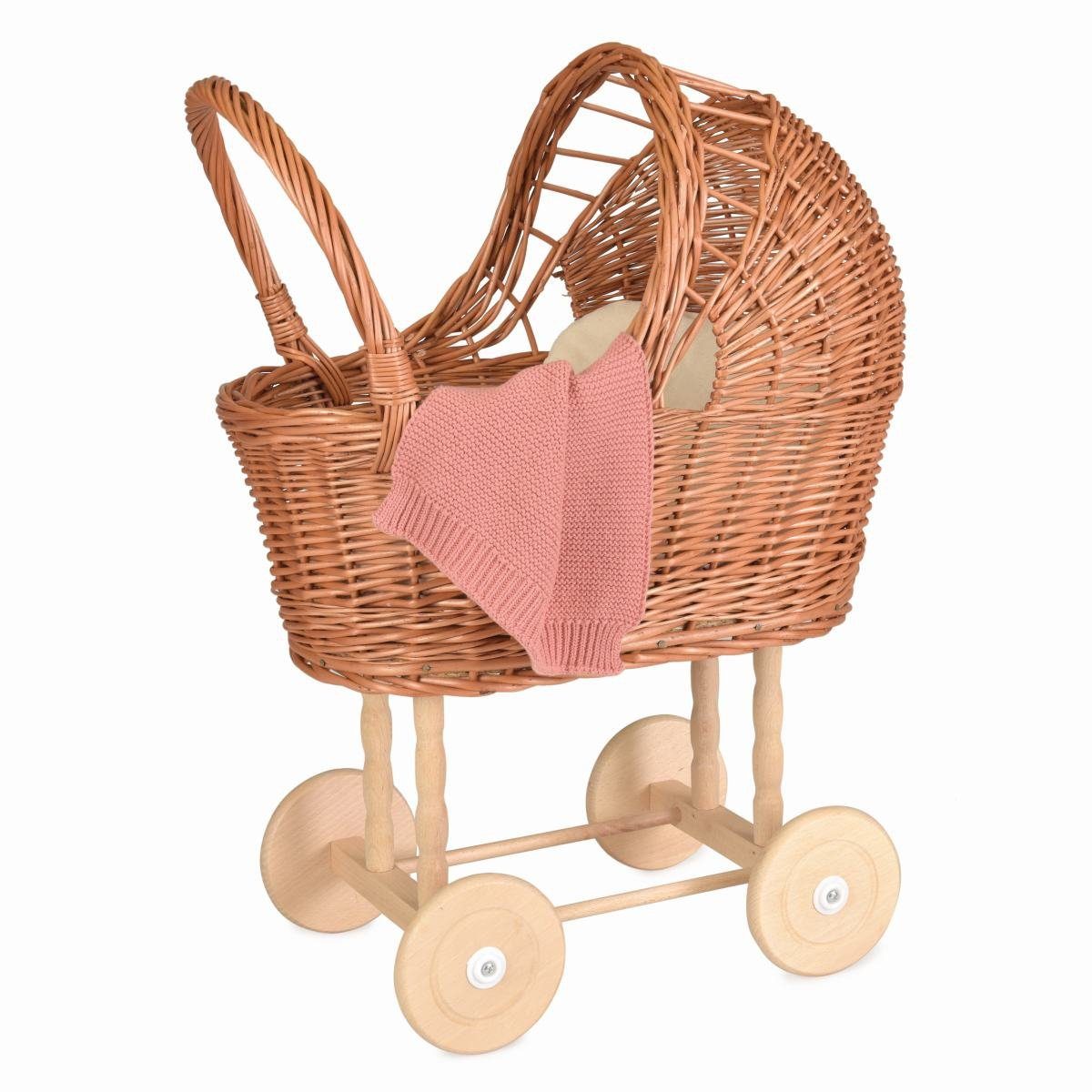 Egmont Toys Puppenwagen Puppenwagen aus Weidenkorb günstig online kaufen