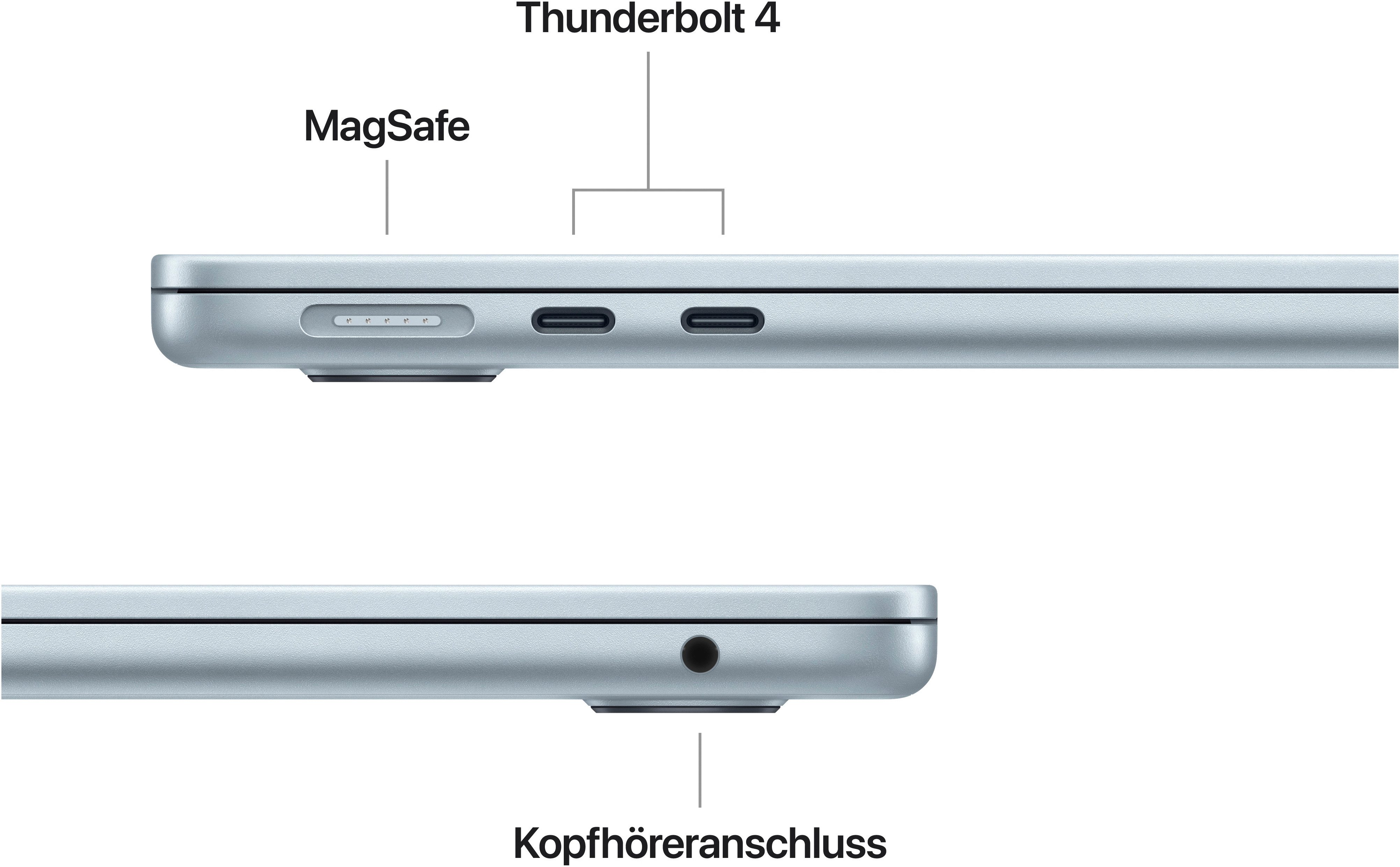 B BELK Schutzhülle Für MacBook Air 13,6" (2022-2025, M2/M3/M4) - Hartschale + Displayfolie + Tastaturschutz