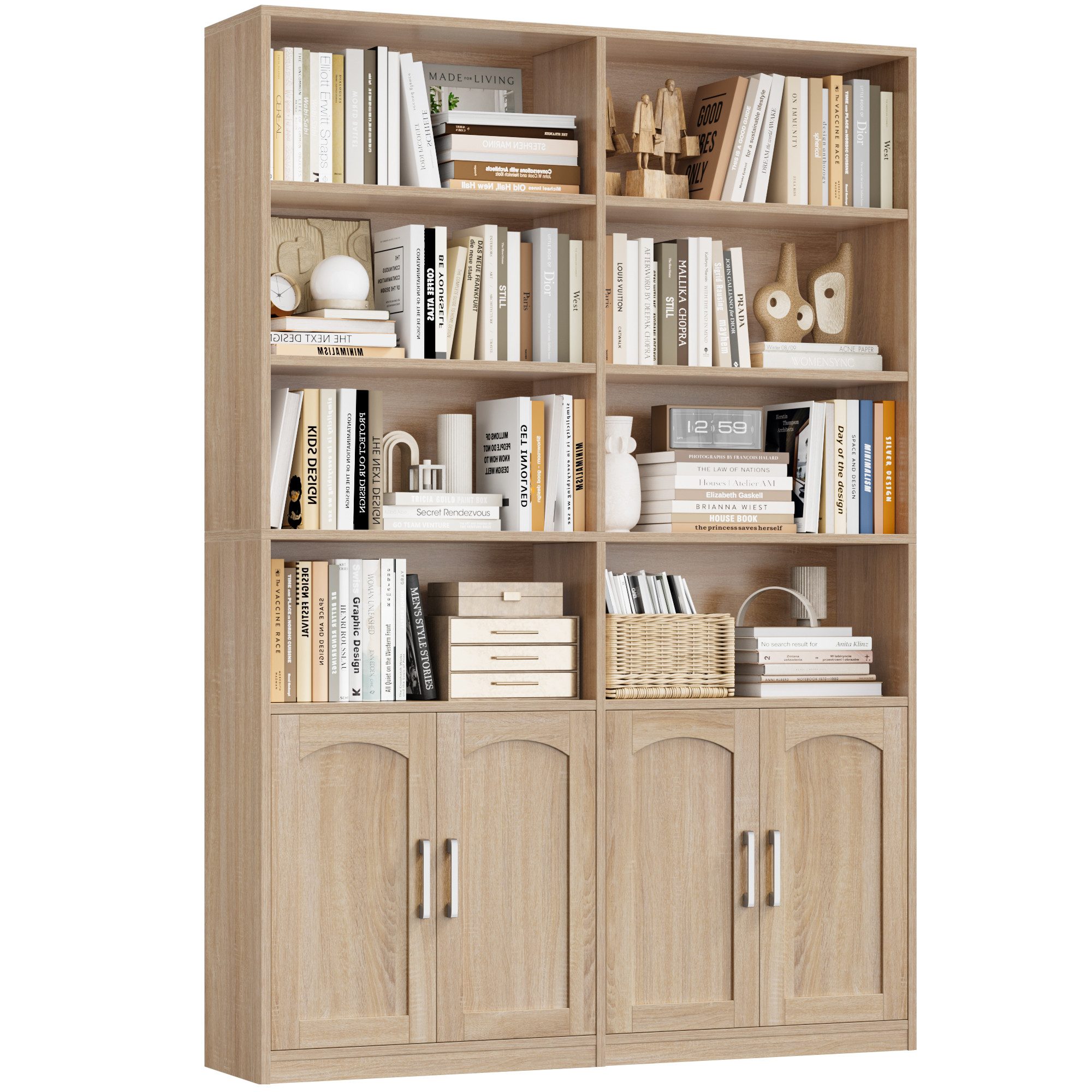 Homfa Bücherregal Standregal Büroregal Bücherschrank, mit günstig online kaufen