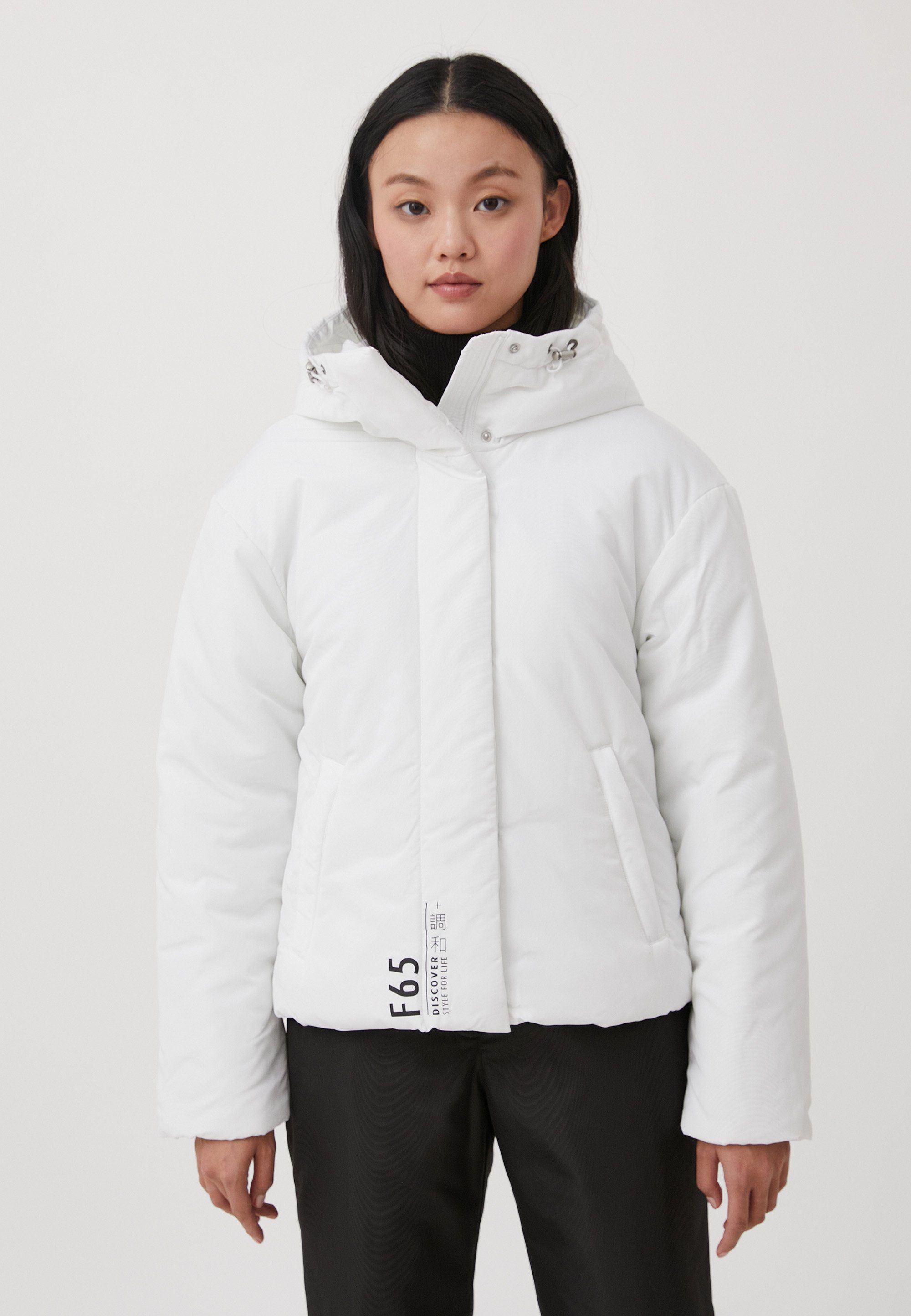 Finn Flare Outdoorjacke Wattiert mit geradem Schnitt