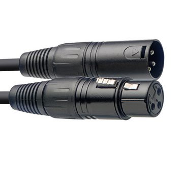 Stagg DMX-Kabel, XLR/XLR (m/f), 5 m Instrumentenkabel