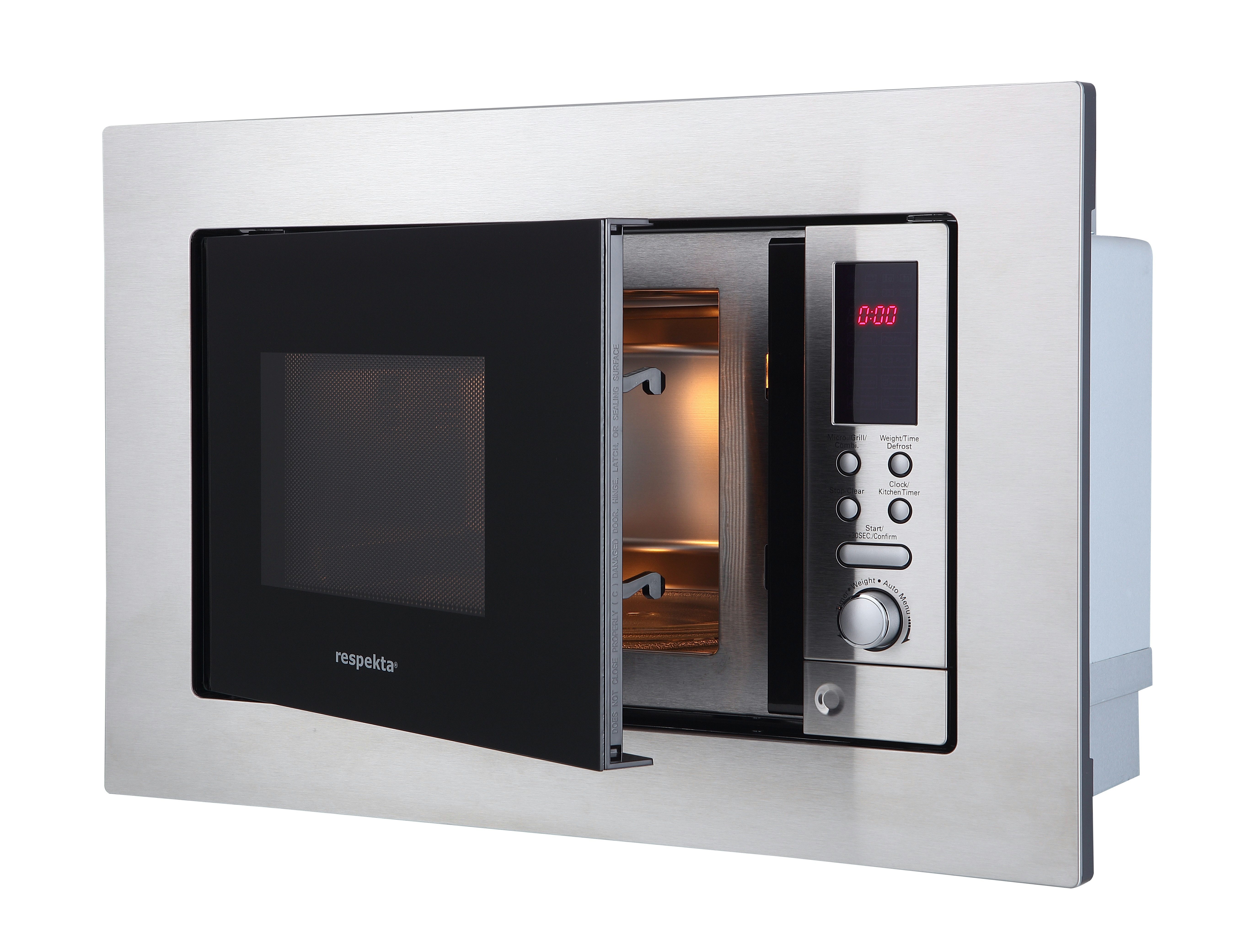 RESPEKTA Einbau-Mikrowelle Nadia, Grill, Mikrowelle, 20 l