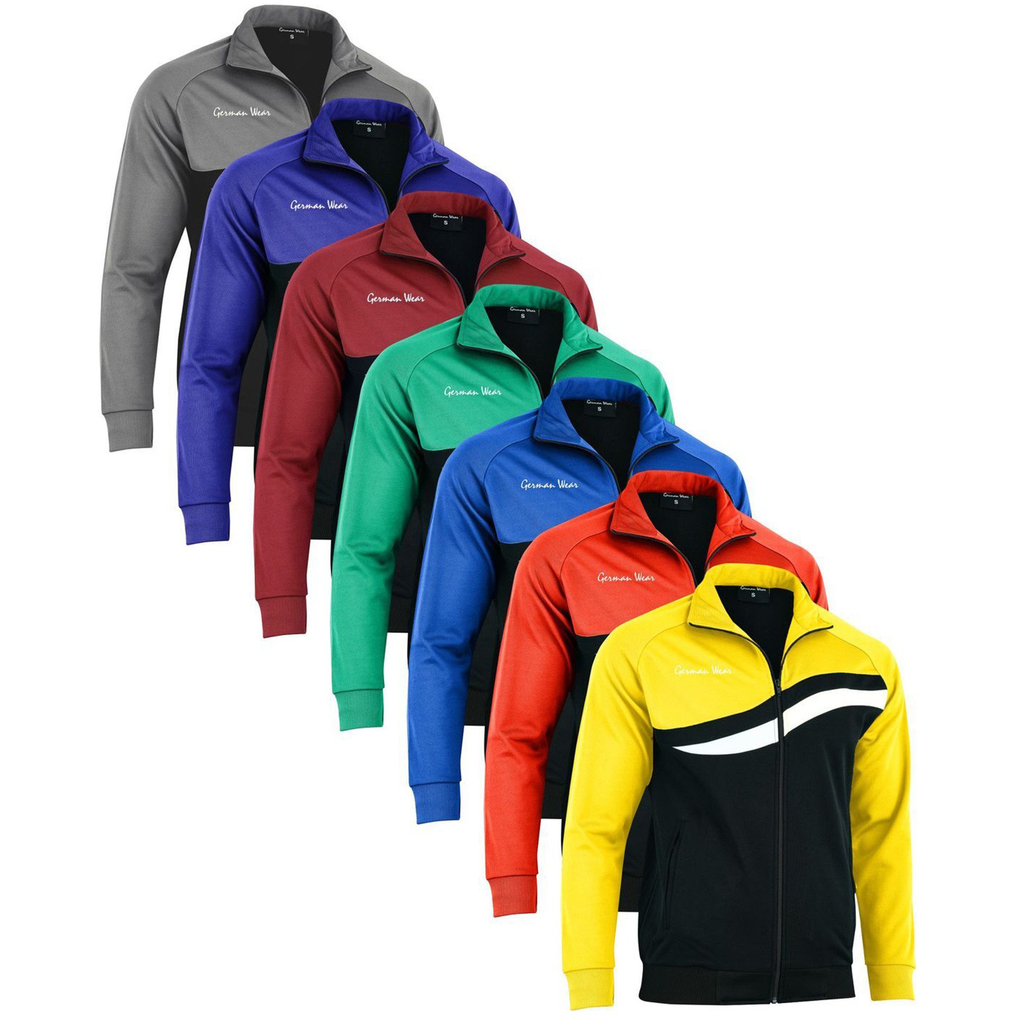 German Wear Trainingsjacke GW779J Herren Trainingsjacke Sportjacke Joggingjacke