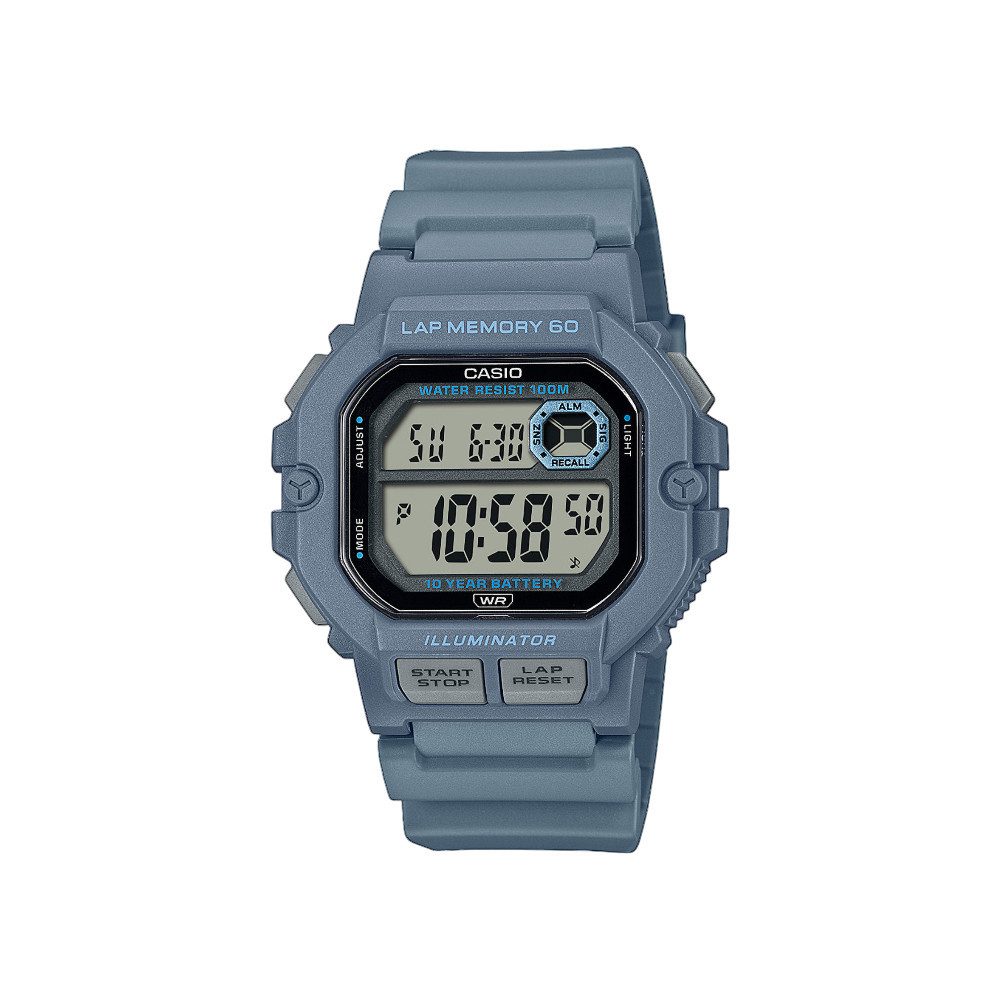 CASIO Quarzuhr Casio WS-1400H-2AVEF WS-1400H-2AVEF, (100-tlg), Hochwertiges Produkt mit zeitlosem Design, sorgfältiger Verarbeitung