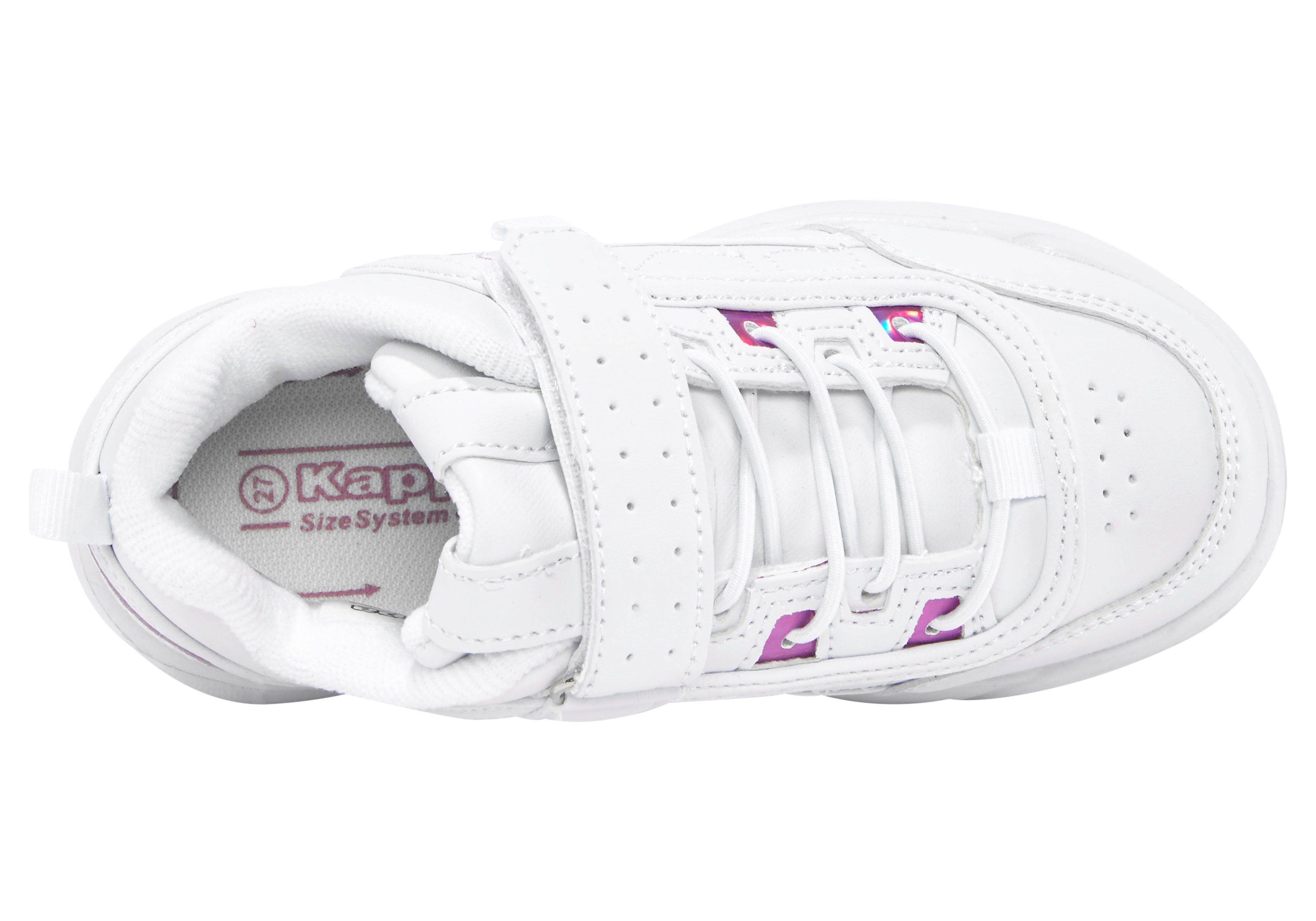 Sneaker Kappa weiß-pink