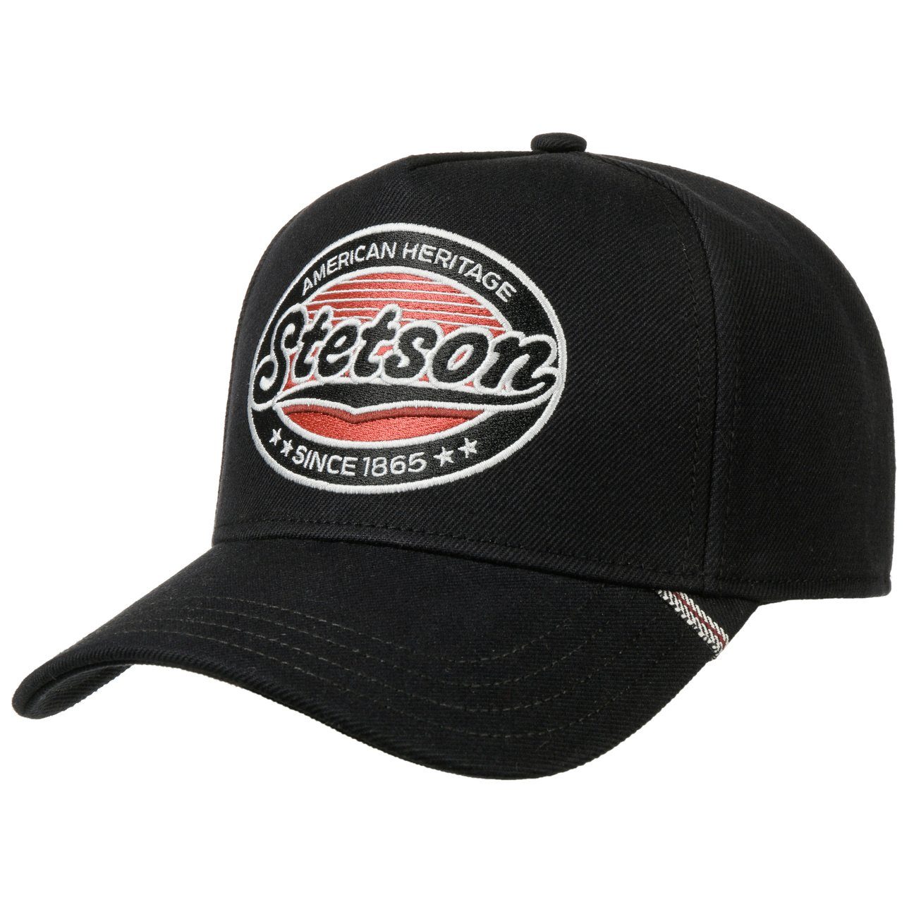 Stetson Baseball Cap (1-St) Basecap Metallschnalle