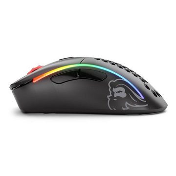 Glorious PC Gaming Race Model D- Wireless Gaming-Maus (schwarz matt, 19000 DPI, mit Wabenoberfläche, RGB-LED)