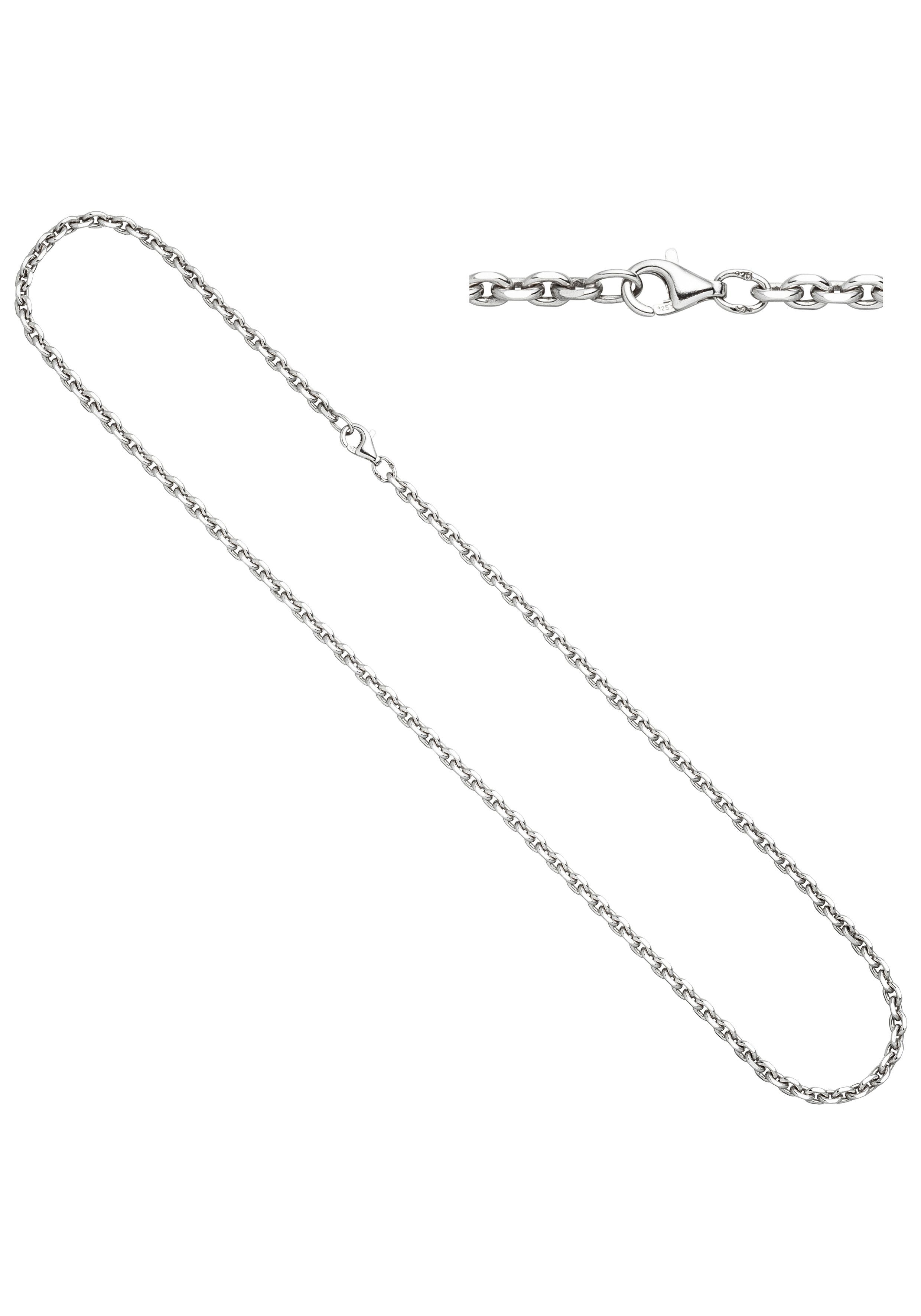 JOBO Silberkette, Ankerkette 925 Silber diamantiert günstig online kaufen